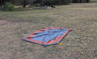 Robert G.'s photo of tent camping at North Area — Colorado Bend State Park Campground near Kingsland, TX