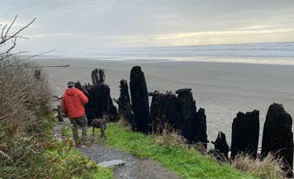 Sarah S.'s photo of camping with pets at Kalaloch Campground - group — Olympic National Park near La Push, WA