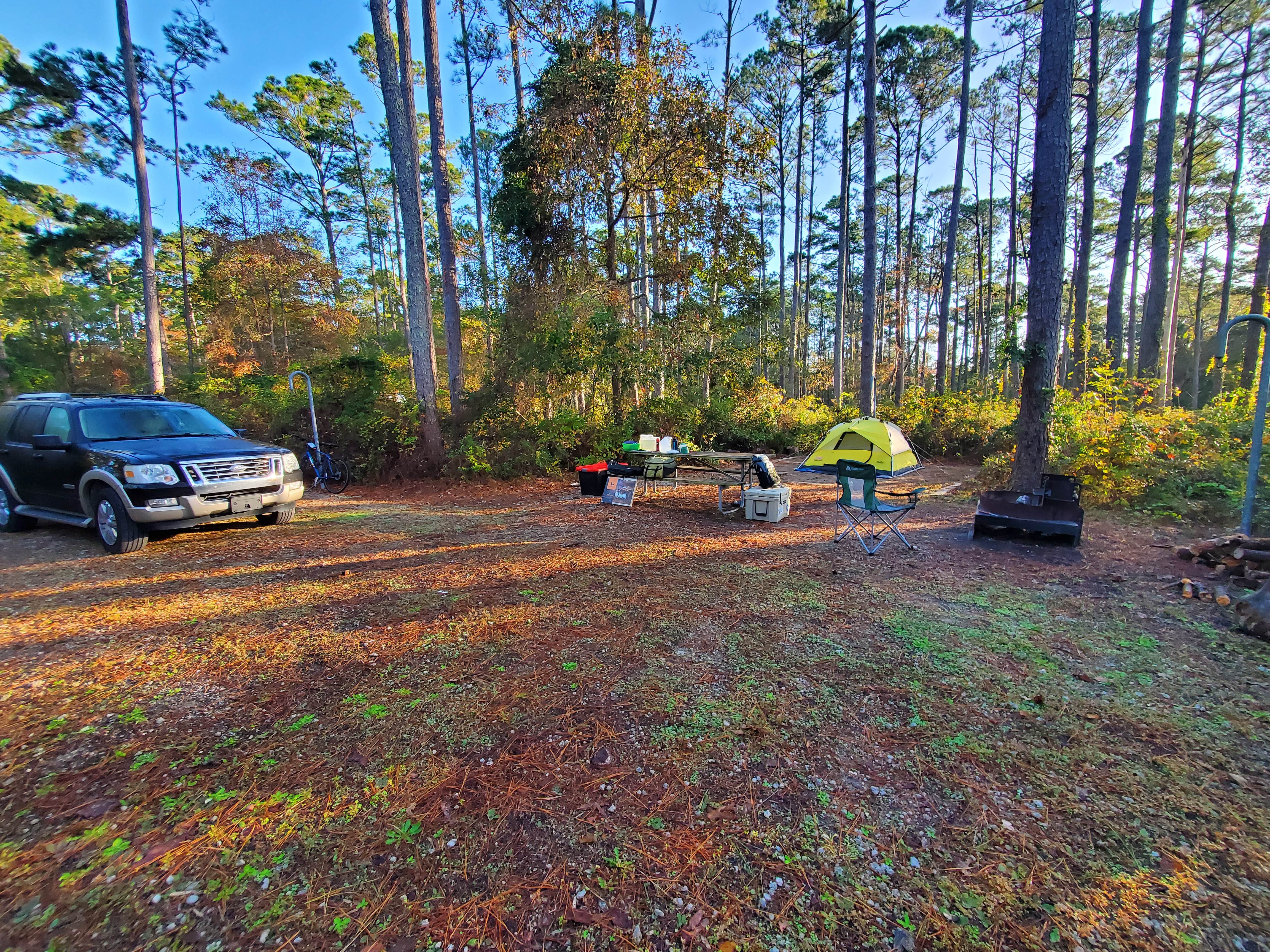 Camper-submitted photo at Croatan National Forest Oyster Point Campground near Emerald Isle, NC