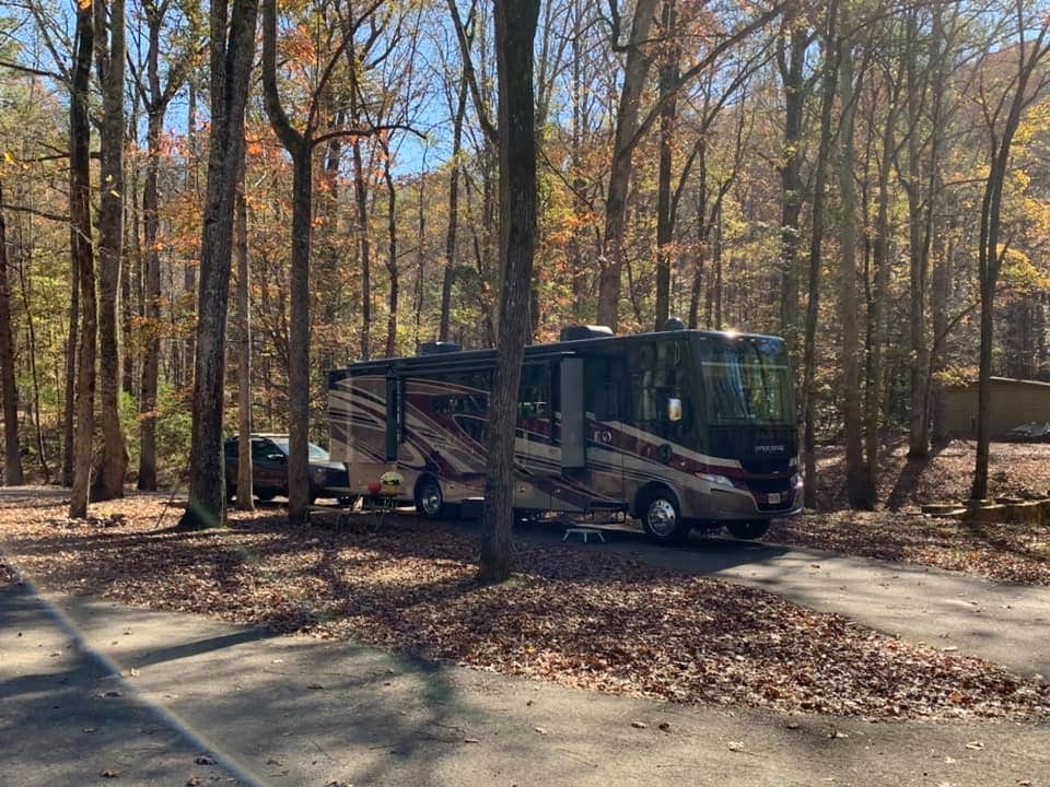 Ray & Terri F.'s photo of rv camping at Buck's Pocket State Park Campground near Grant, AL