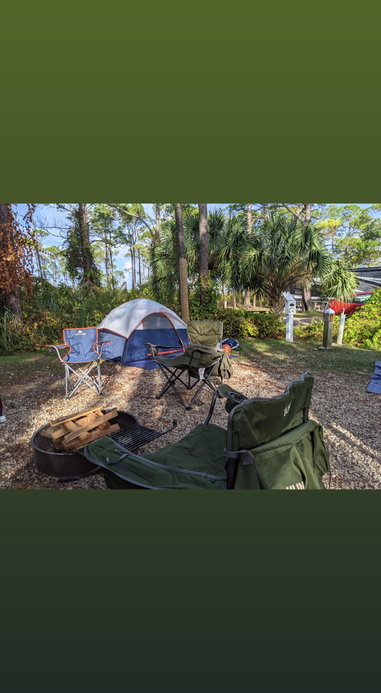 Camper submitted image from Dr. Julian G. Bruce St. George Island State Park Campground - 1