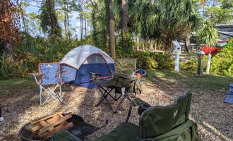 Camping near Tate's Hell State Forest: Dr. Julian G. Bruce St. George Island State Park Campground, Eastpoint, Florida