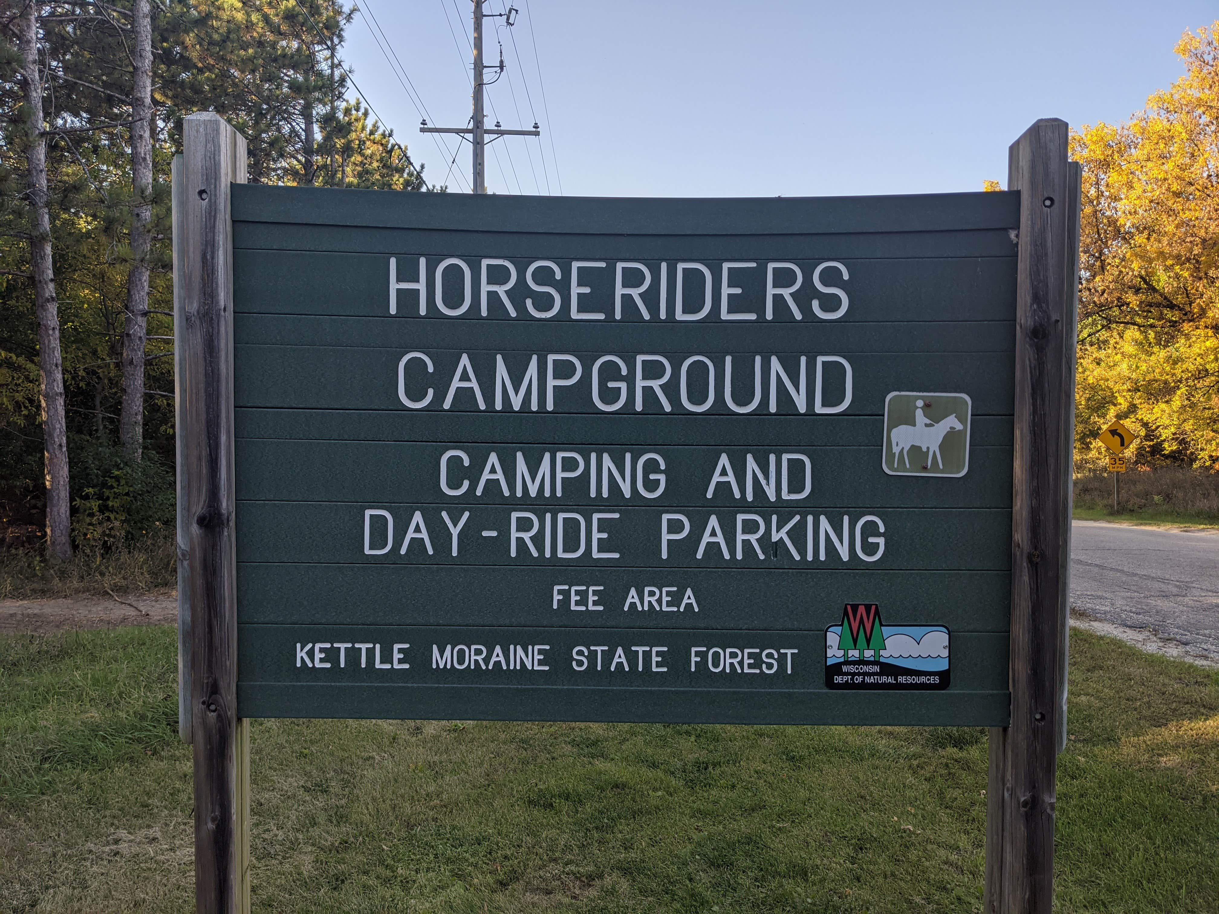 Camper submitted image from Southern Unit Horseriders Campground — Kettle Moraine State Forest-Southern Unit - 5