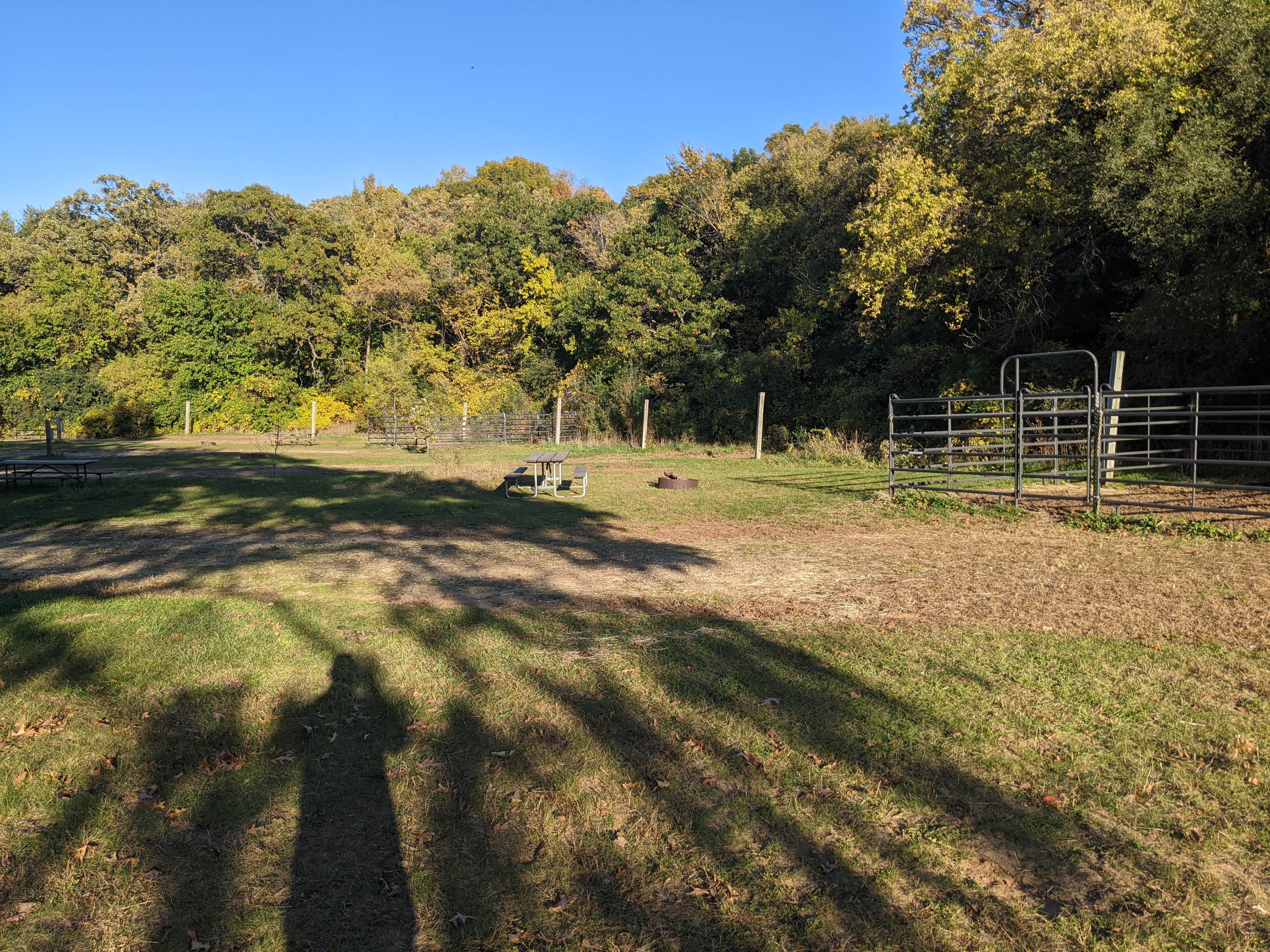 Camper-submitted photo at Southern Unit Horseriders Campground — Kettle Moraine State Forest-Southern Unit near Delafield, WI