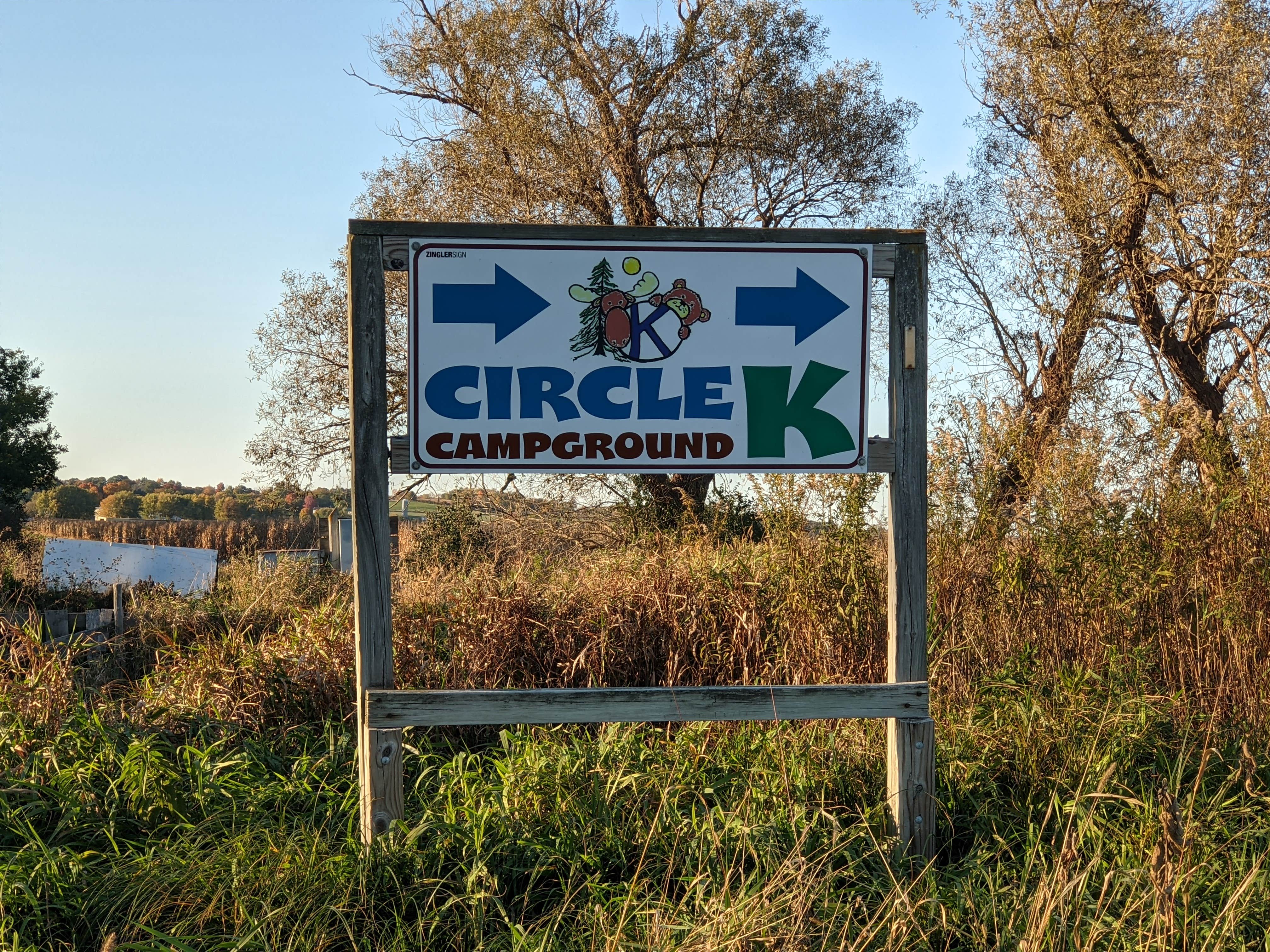 Camper-submitted photo at Circle K Campgroud near Wales, WI