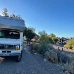 Cottonwood Campground — Roper Lake State Park