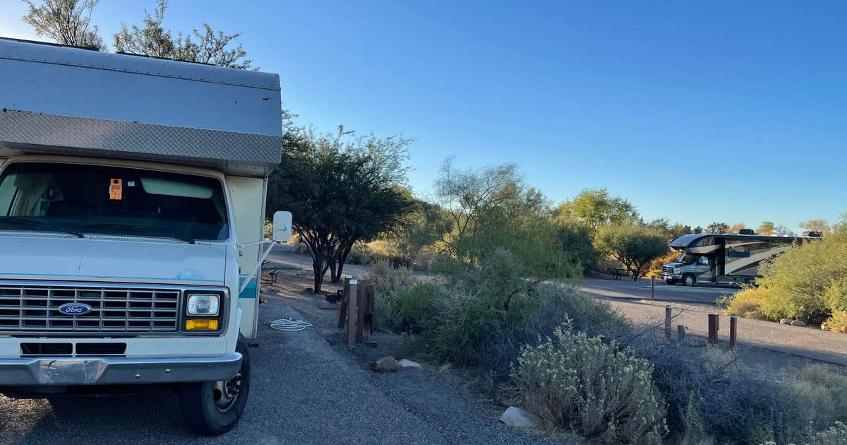 Cottonwood Campground — Roper Lake State Park