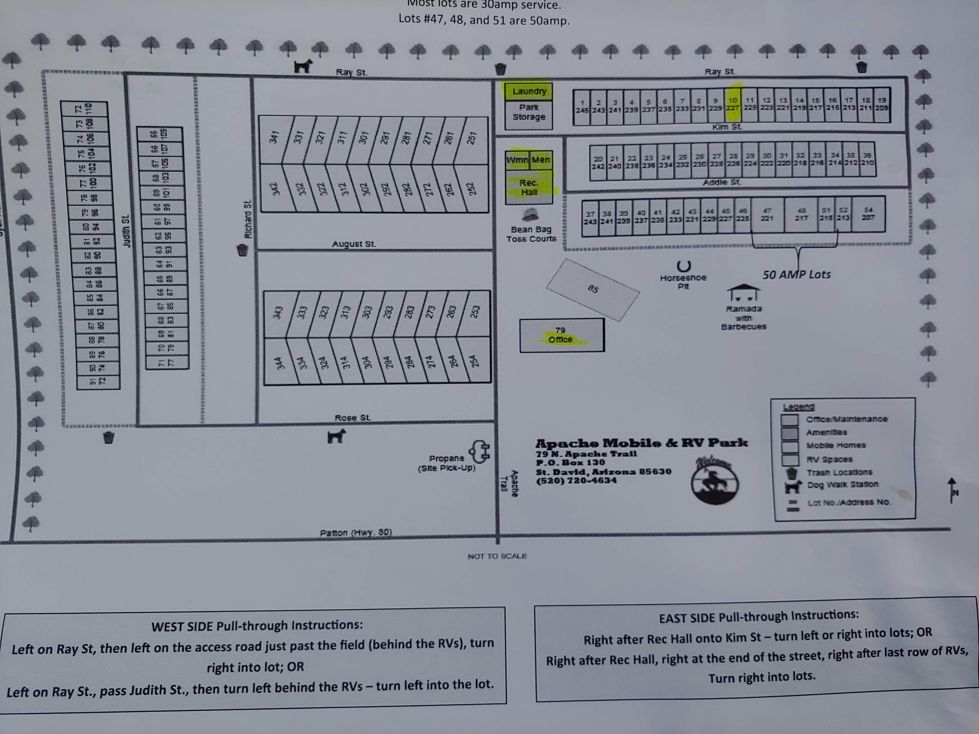 Camper-submitted photo at Apache Mobile Park near Dragoon, AZ