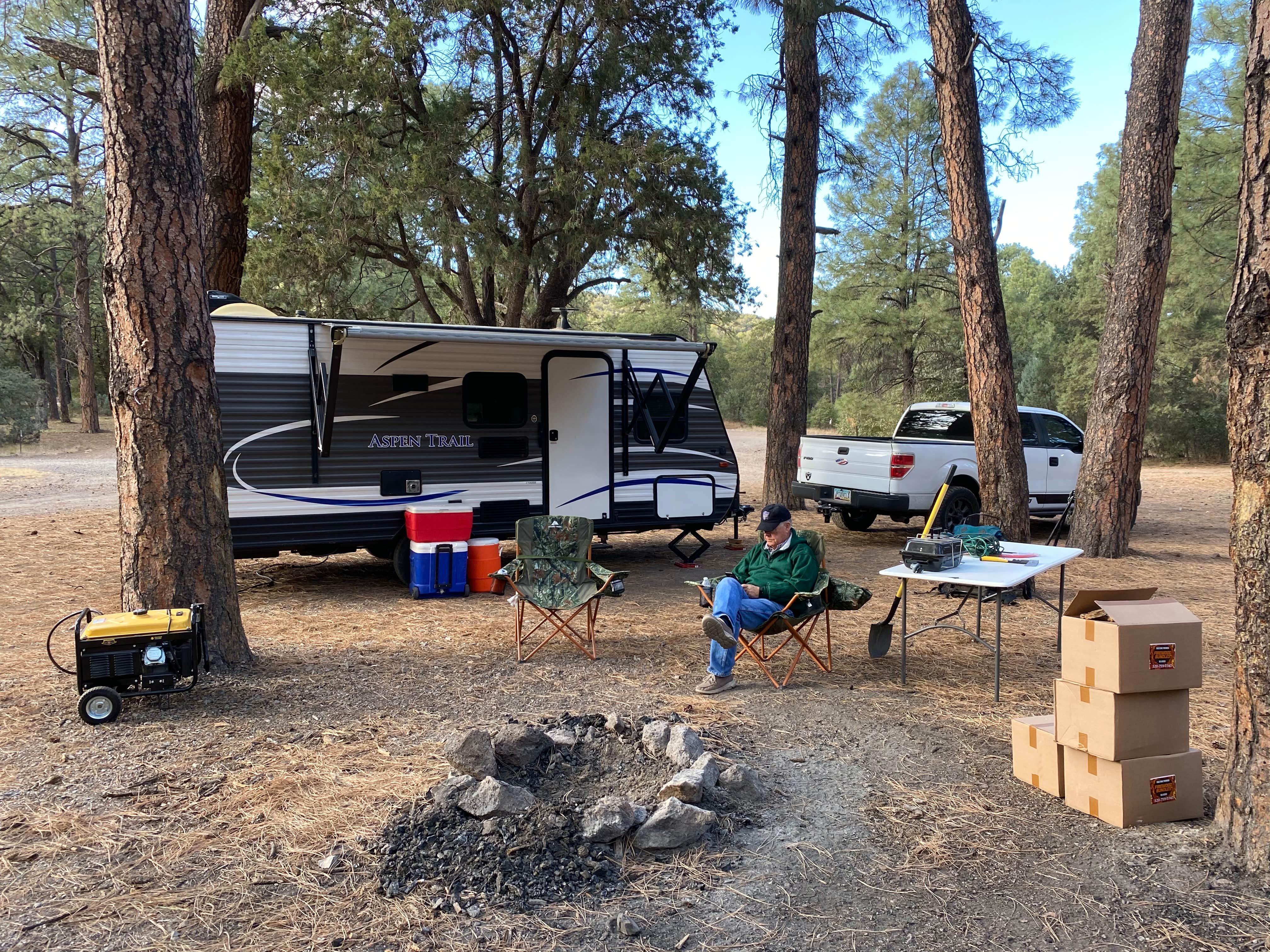 Justin G.'s photo of rv camping at Black Jack Campground near Morenci, AZ