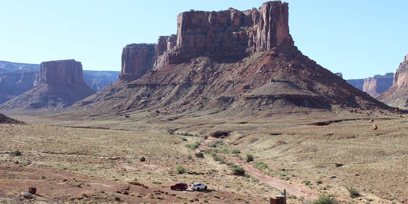 Camper submitted image from Taylor Backcountry Campsites — Canyonlands National Park