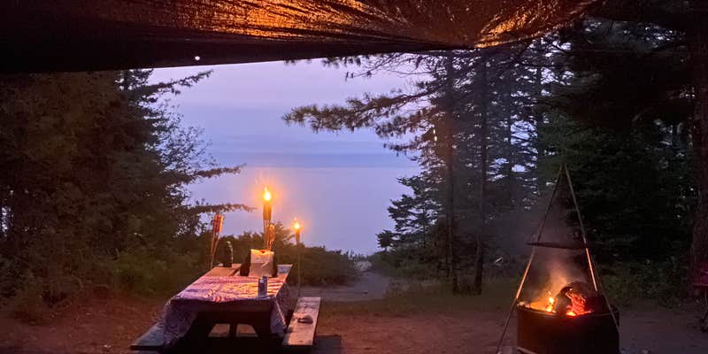 Camper submitted image from Portage Bay State Forest Campground