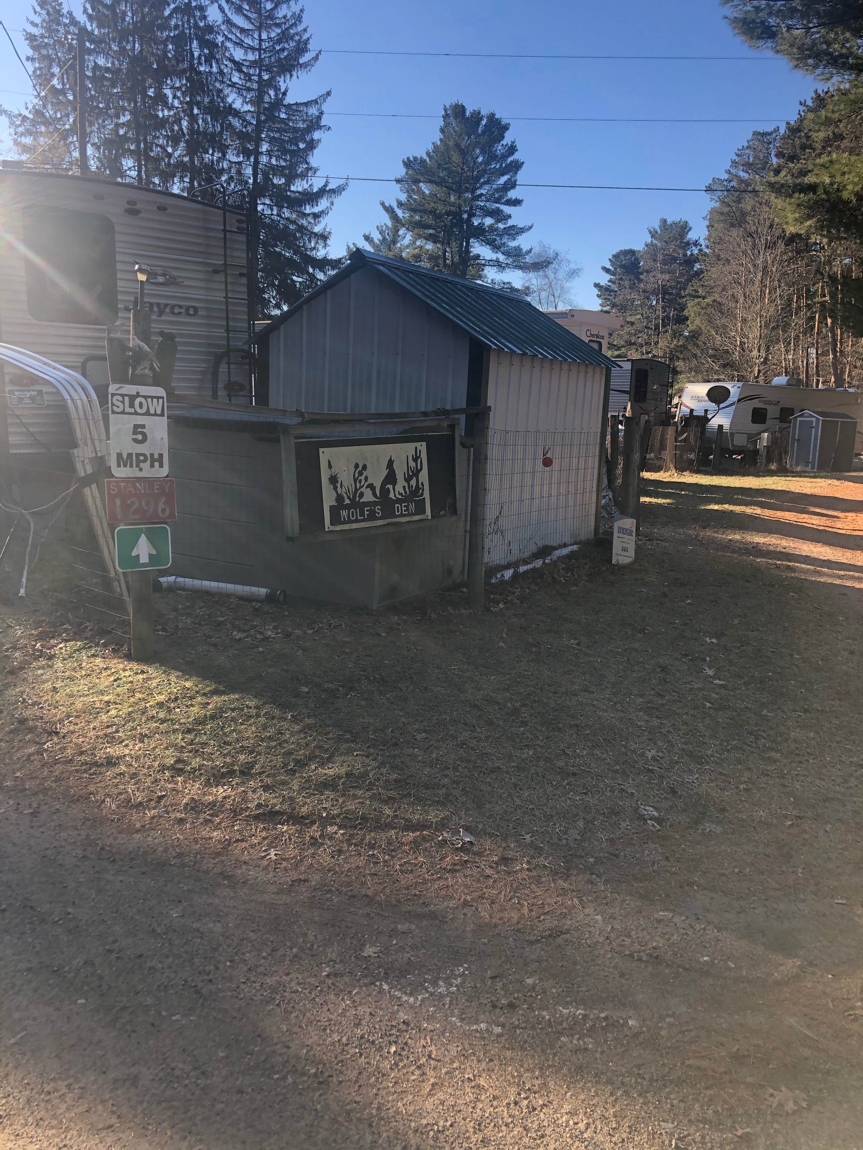 Camper-submitted photo at Wolf's Den RV Campground Resort & Tavern near Rice Lake, WI