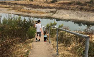 Mia D.'s photo of camping with pets at Jim Hogg Park near Round Rock, TX