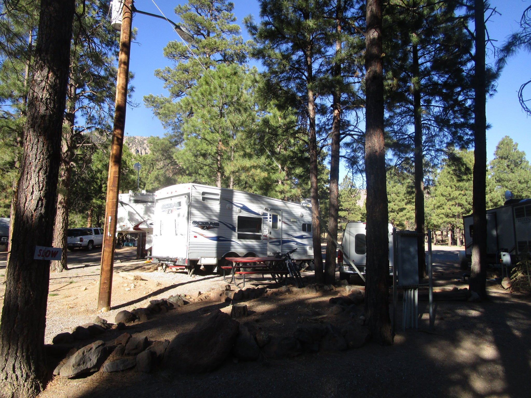 Camper submitted image from Greer's Pine Shadows RV Park - 1