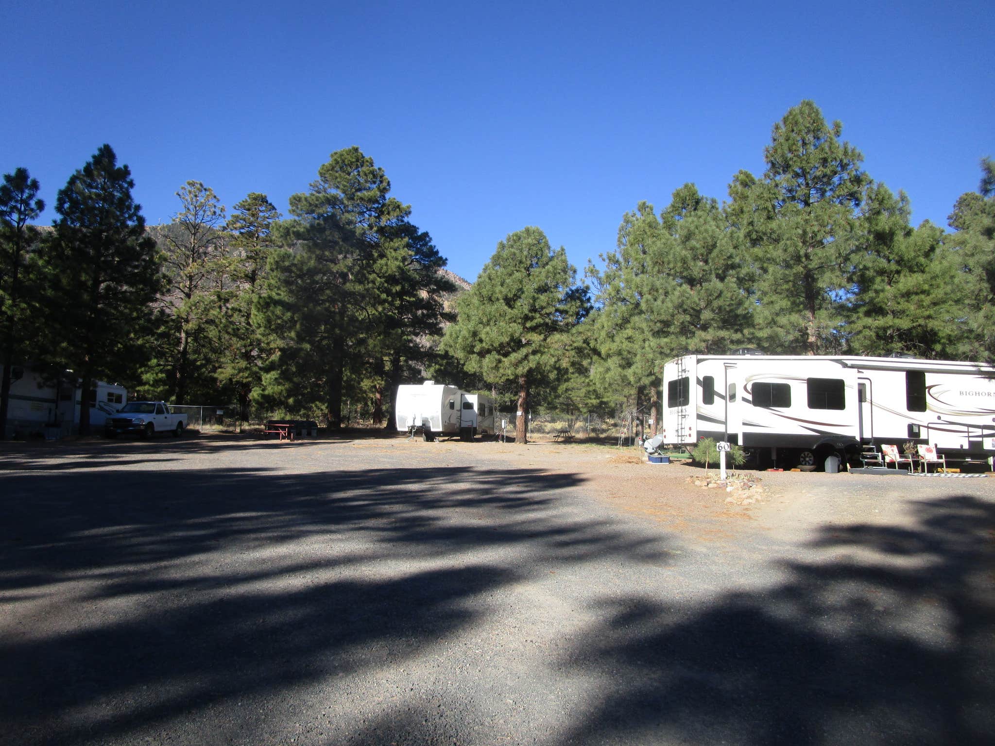Camper-submitted photo at Flagstaff RV Park (formally Greer's Pine Shadows RV Park) near Mormon Lake, AZ