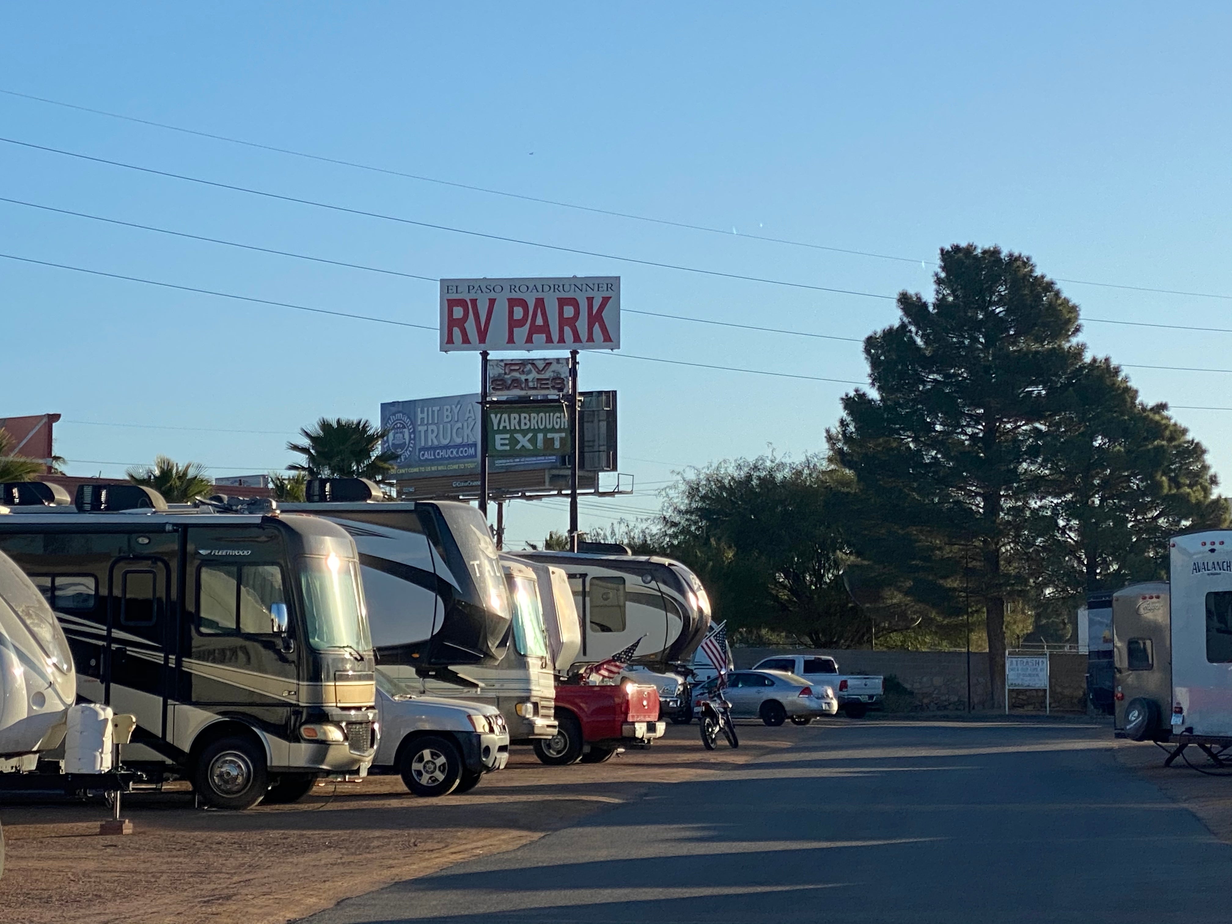 Camper submitted image from El Paso Roadrunner RV Park - 2