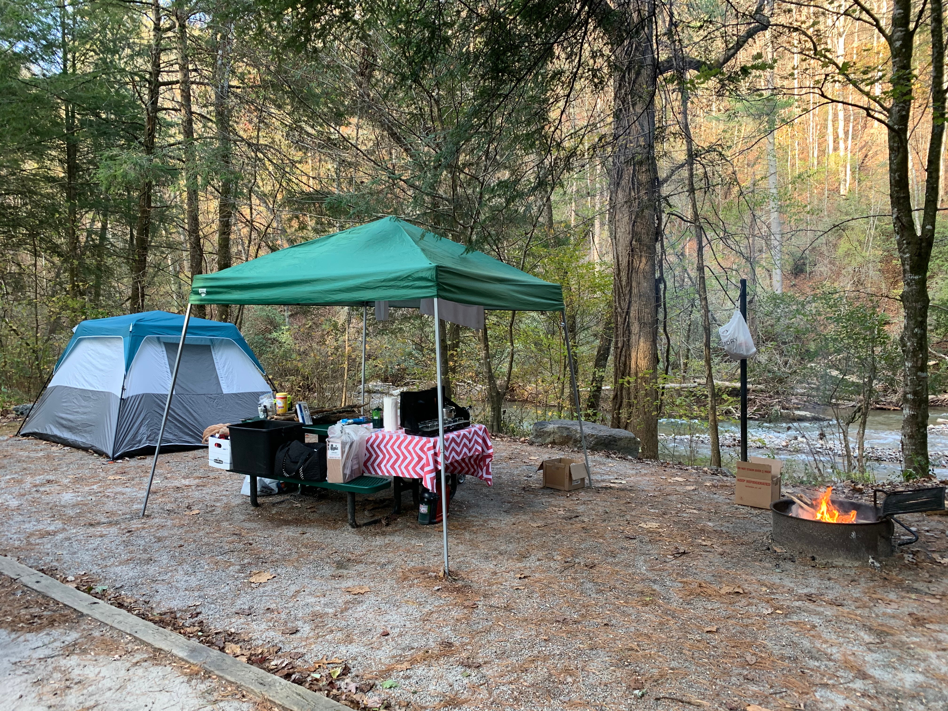 Camper submitted image from Tallulah River Campground - 1