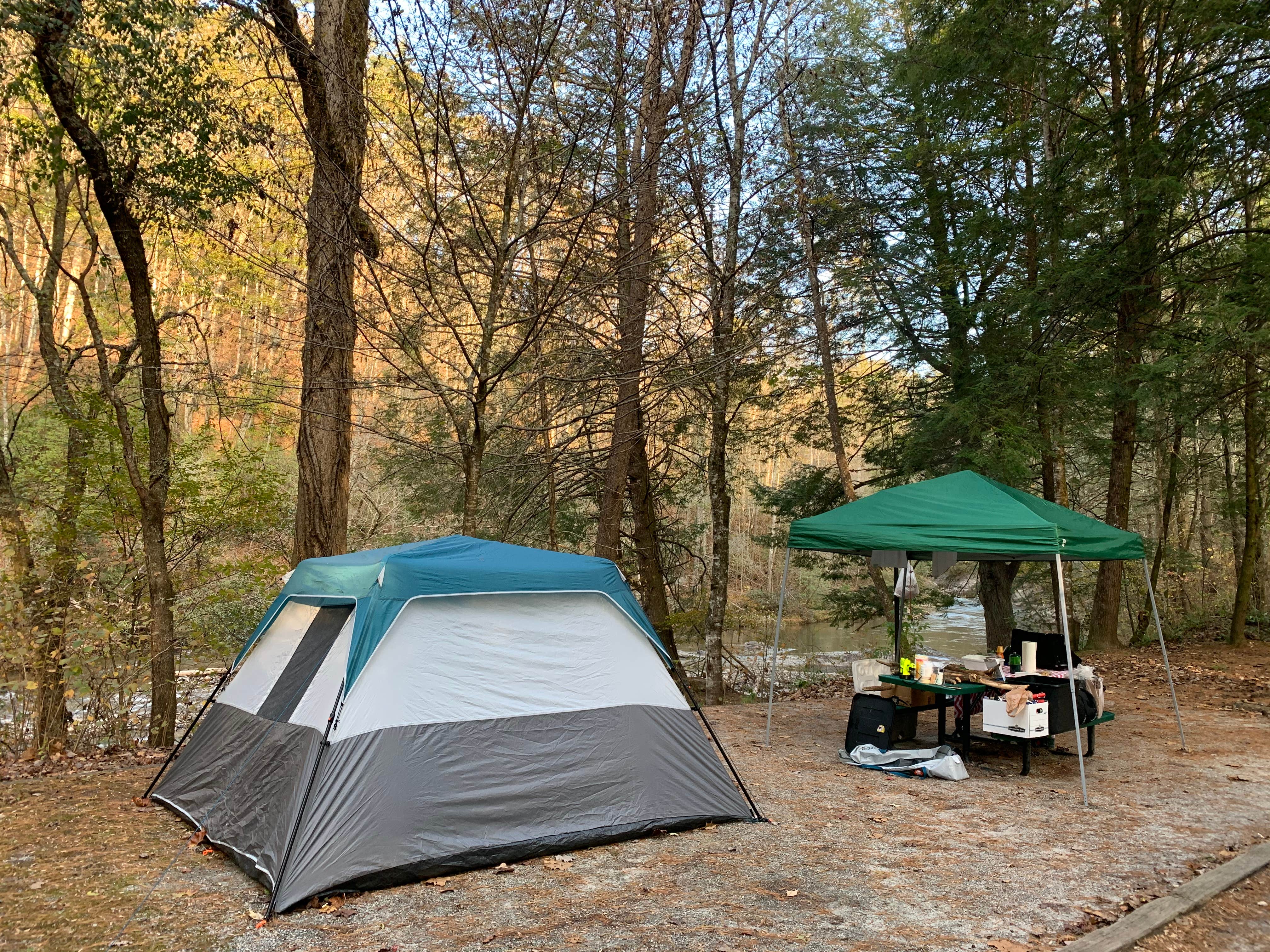 Camper-submitted photo at Tallulah River Campground — Chattahoochee Oconee National Forest near Rabun Gap, GA
