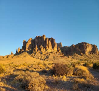 Camper-submitted photo from Lost Dutchman State Park Campground