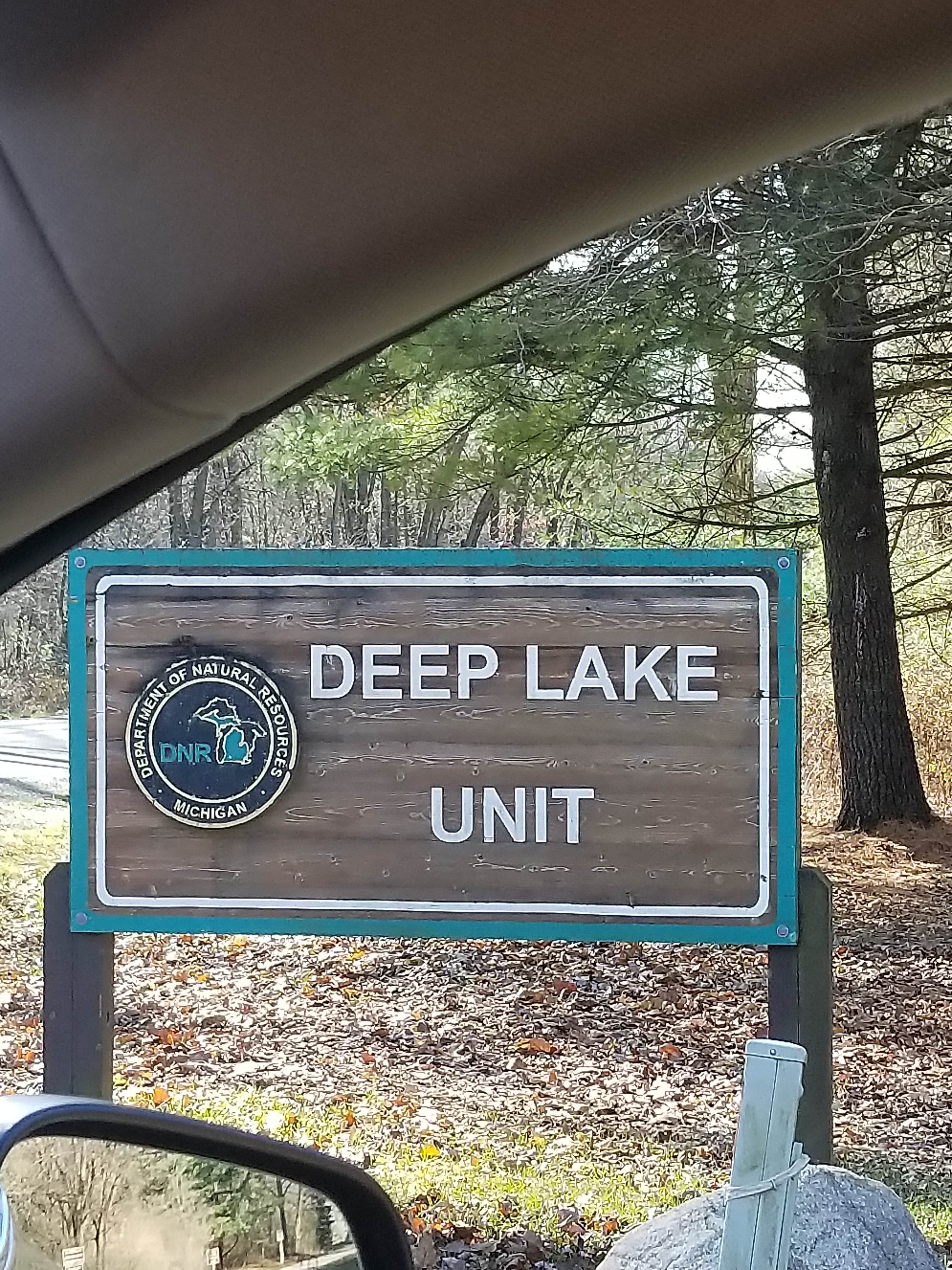 Camper-submitted photo at Deep Lake Rustic Campground — Yankee Springs Recreation Area - TEMPORARILY CLOSED IN 2024 near Charlotte, MI