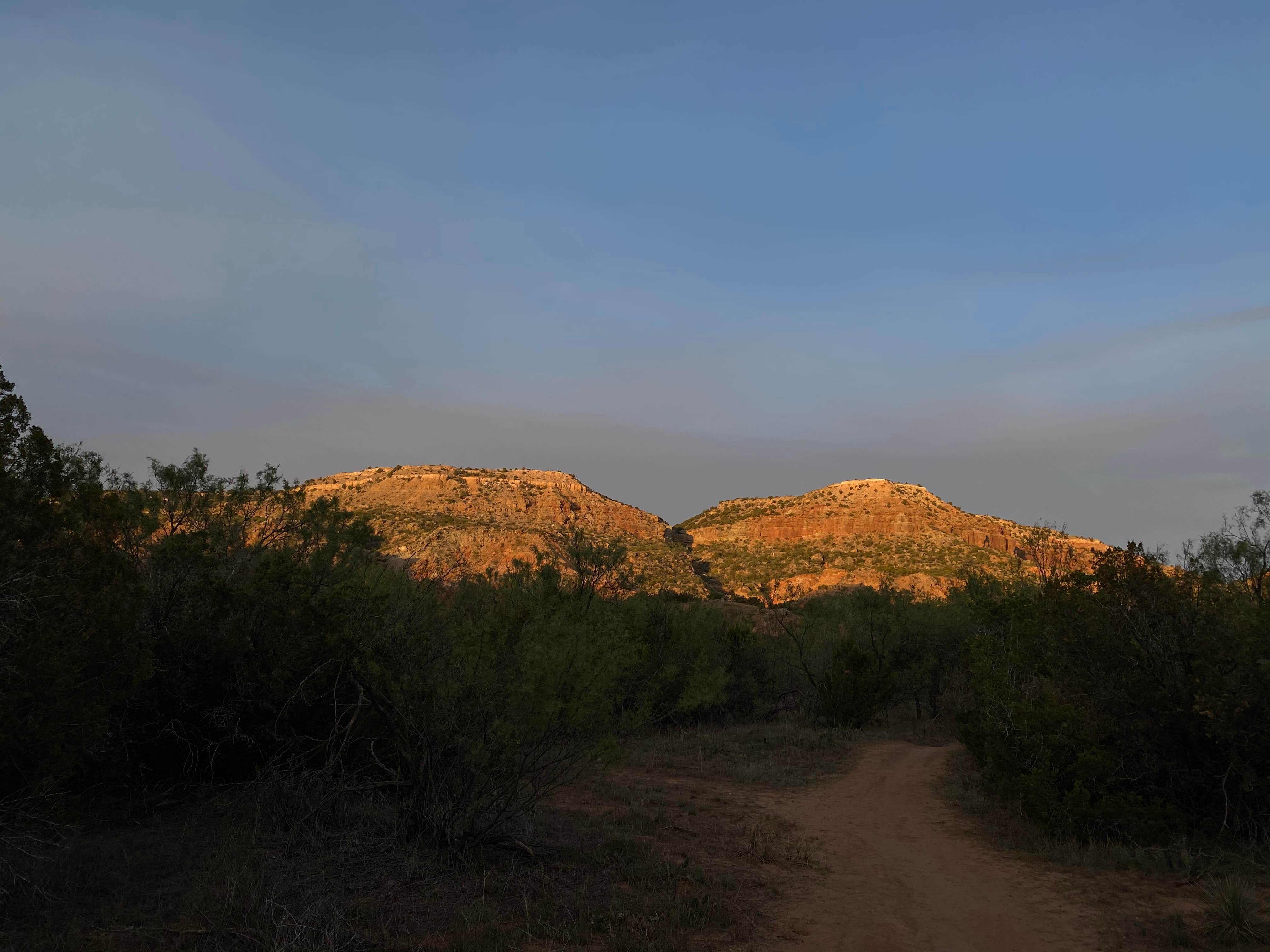 Camping near Panhandle Lodging RV Park: Fortress Cliff Primitive — Palo Duro Canyon State Park, Canyon, Texas