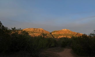 Camping near Canyon Rim RV Park and Campground - CLOSED: Fortress Cliff Primitive — Palo Duro Canyon State Park, Canyon, Texas