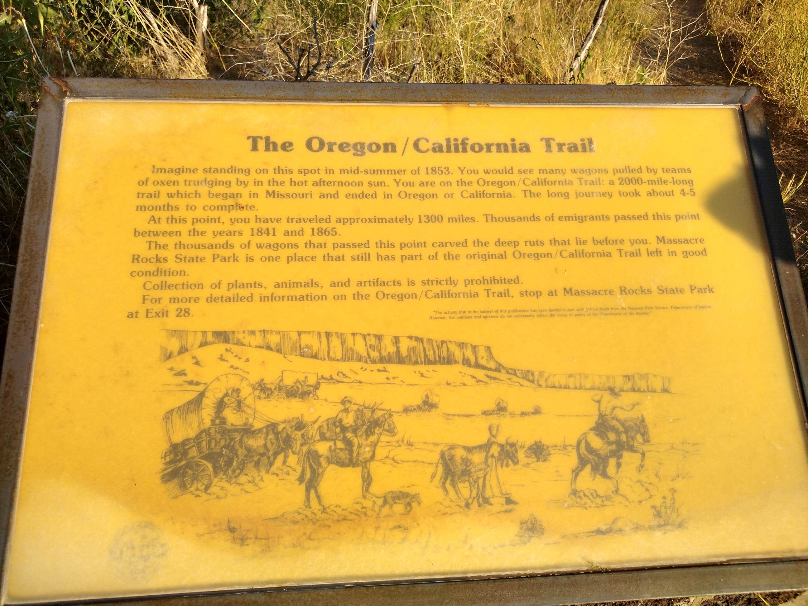 Camper-submitted photo at Massacre Rocks State Park Campground in Idaho