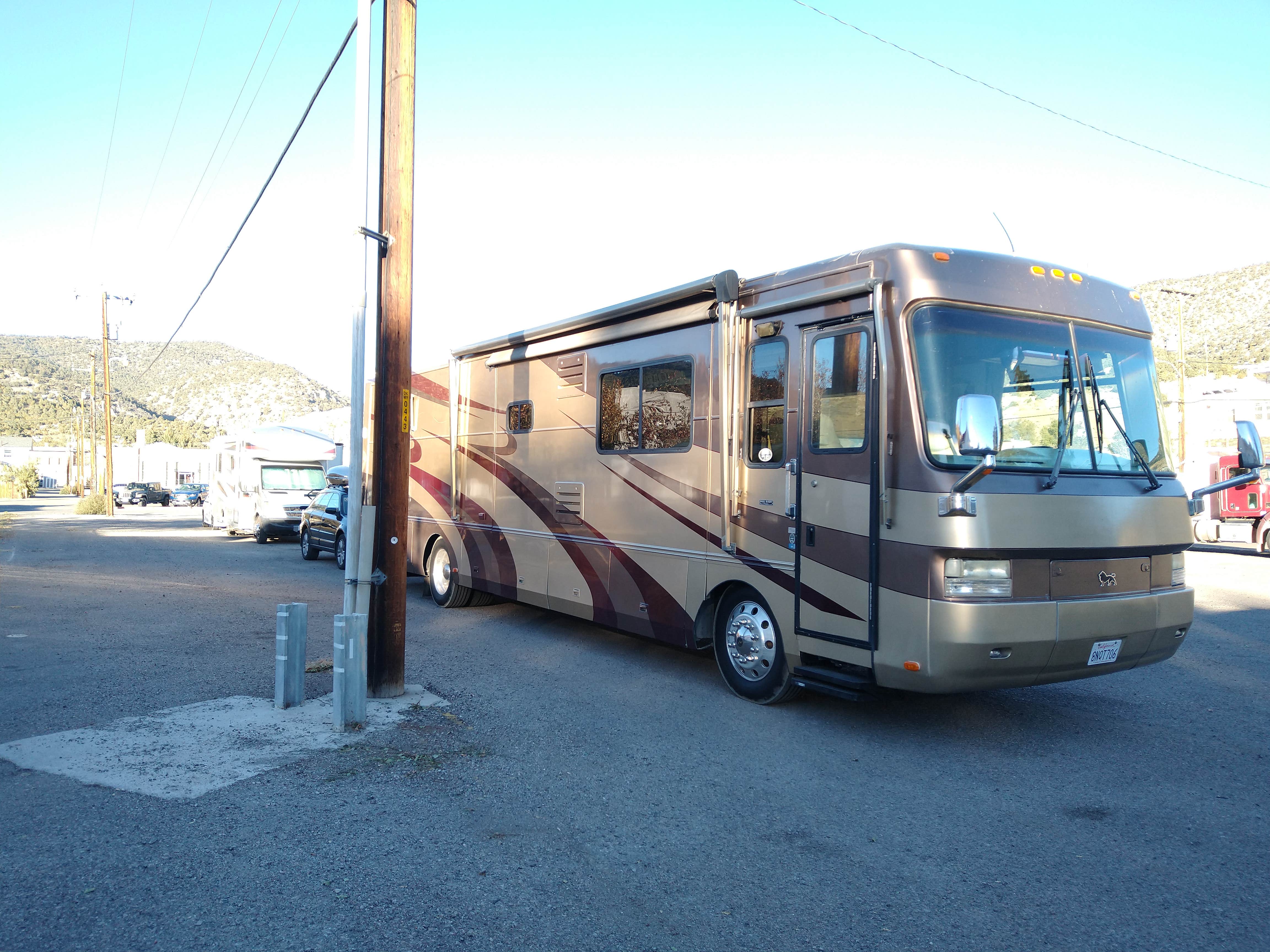 Ashley M.'s photo of rv camping at Prospector Casino and Hotel near Lund, NV