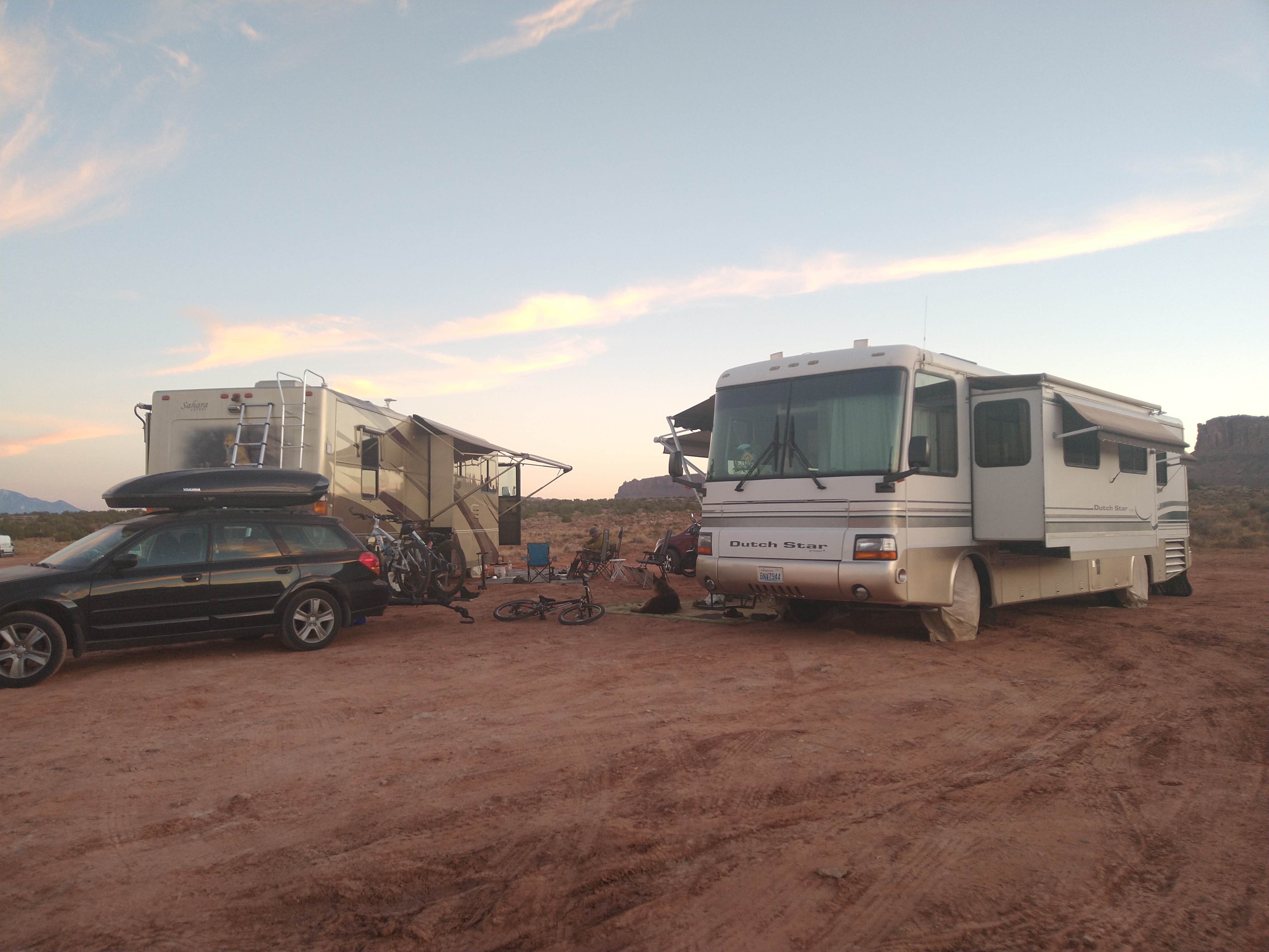 Camper-submitted photo at Dispersed Camping Outside of Moab - Sovereign Lands near Arches National Park