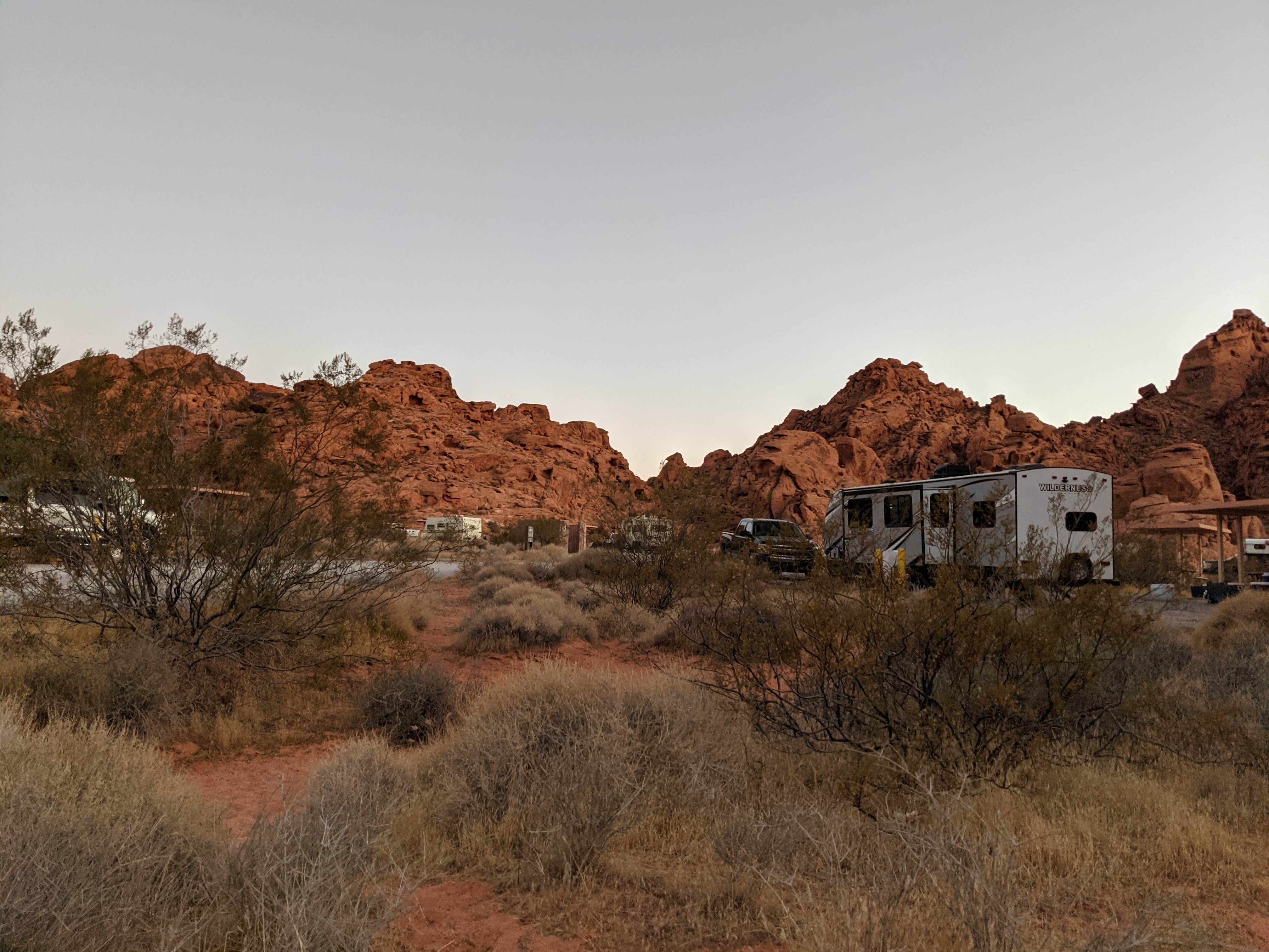 Camper-submitted photo at Atlatl Rock Campground — Valley of Fire State Park in Nevada