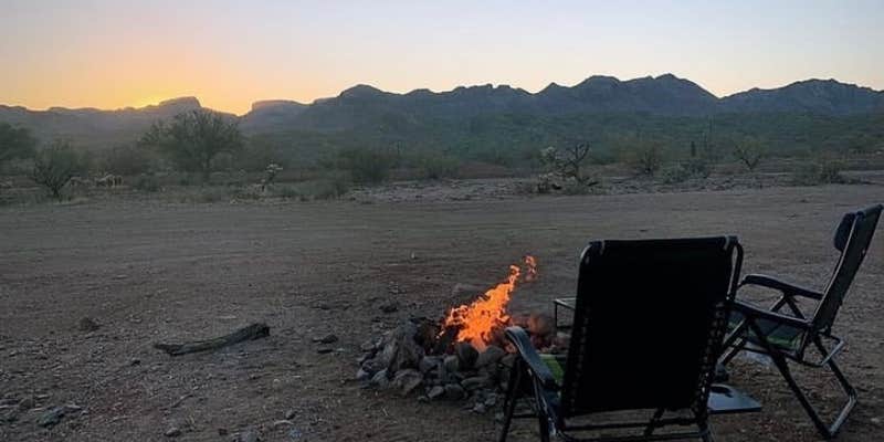Camper submitted image from Old Airstrip Camping & Staging Area