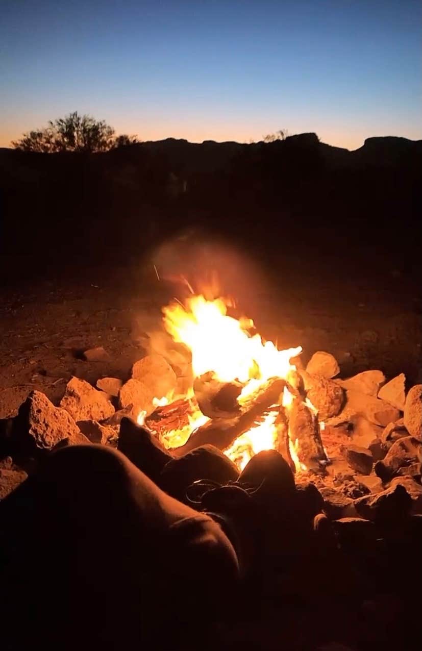 Camper submitted image from Old Airstrip Camping & Staging Area - 5