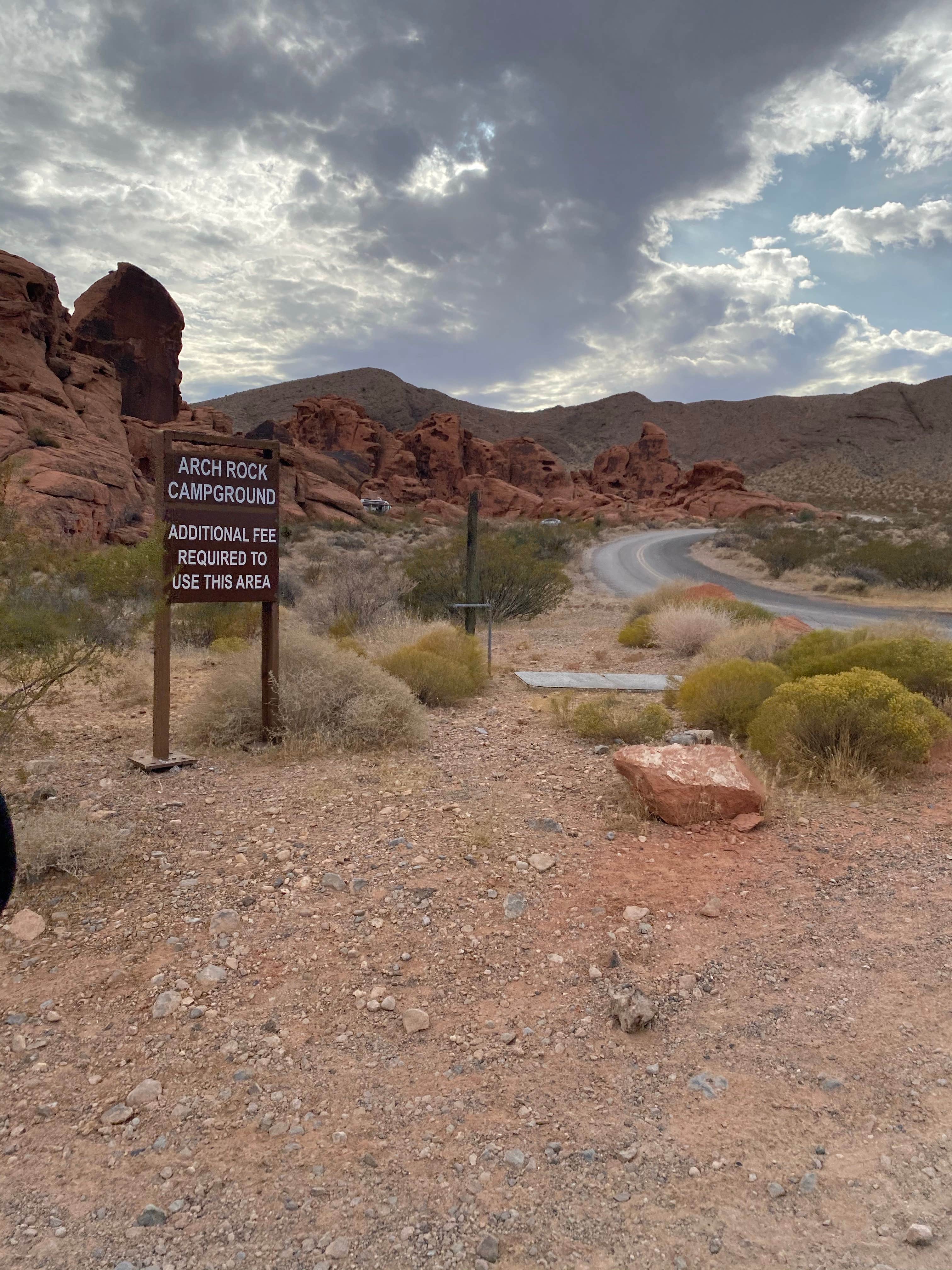 Camper-submitted photo at Atlatl Rock Campground — Valley of Fire State Park in Nevada