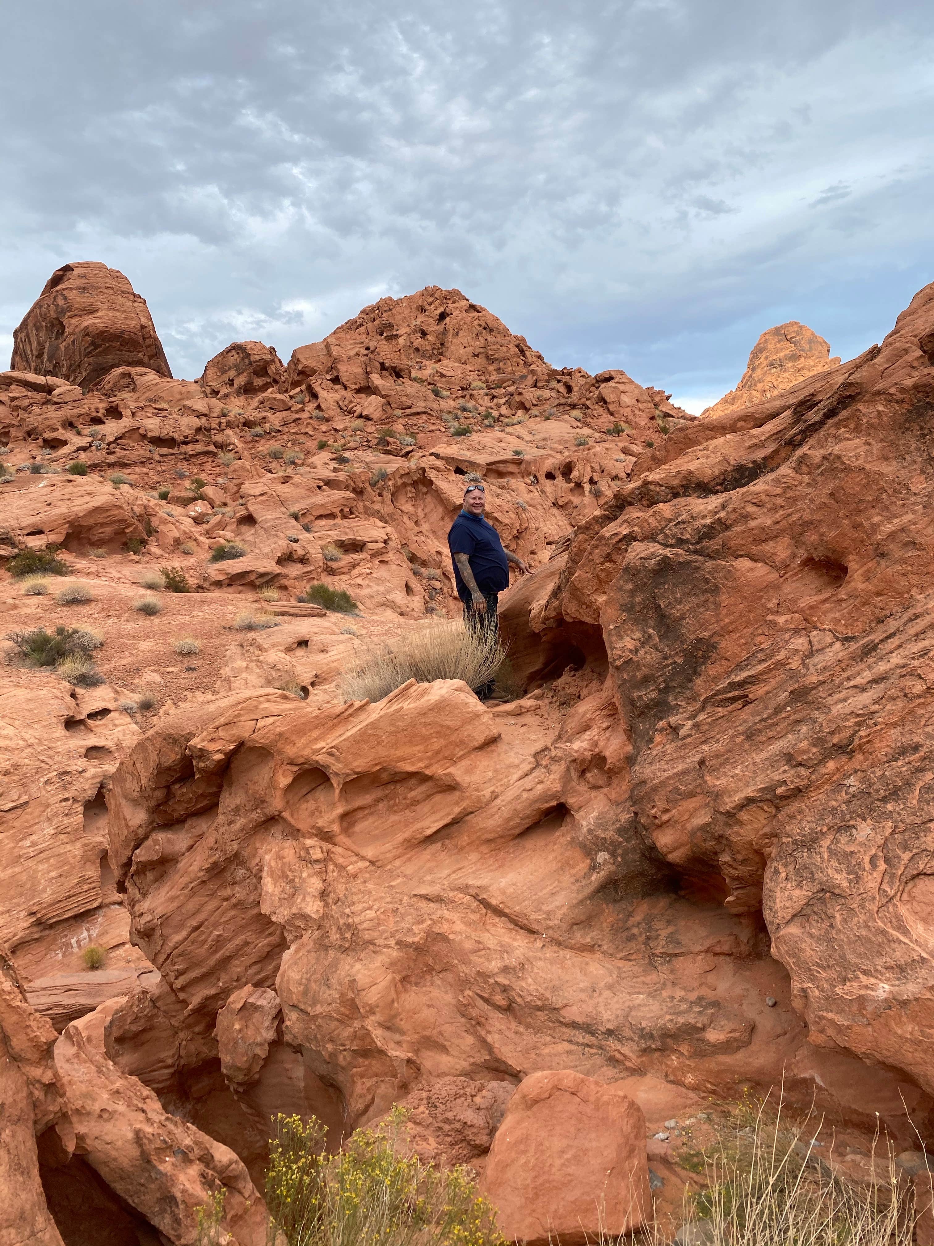 Camper-submitted photo at Arch Rock Campground — Valley of Fire State Park near Overton, NV