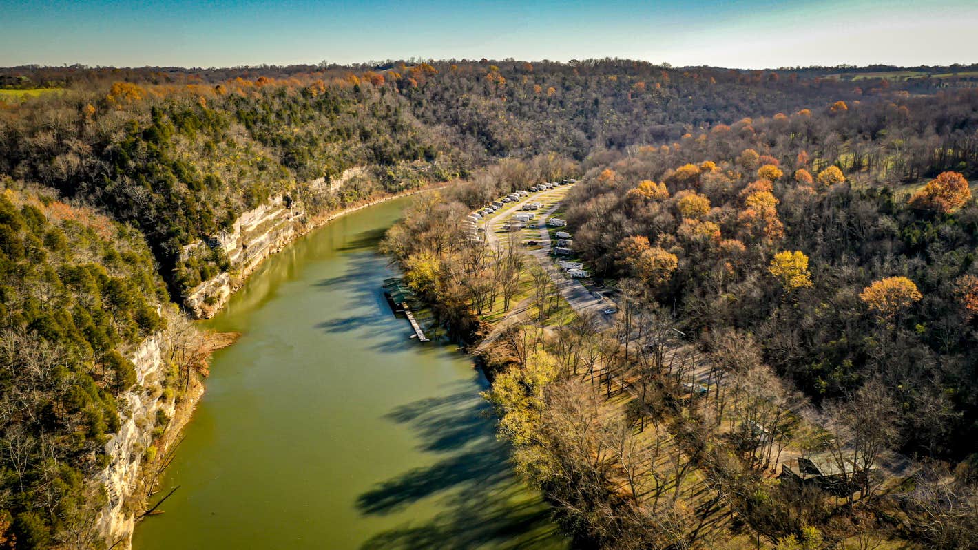 Camper submitted image from Cummins Ferry RV Park, Campground on the Kentucky River - 2