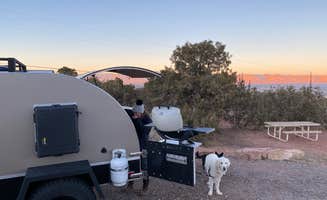 Larry H.'s photo of camping with pets at Saddlehorn Campground — Colorado National Monument near Fruita, CO