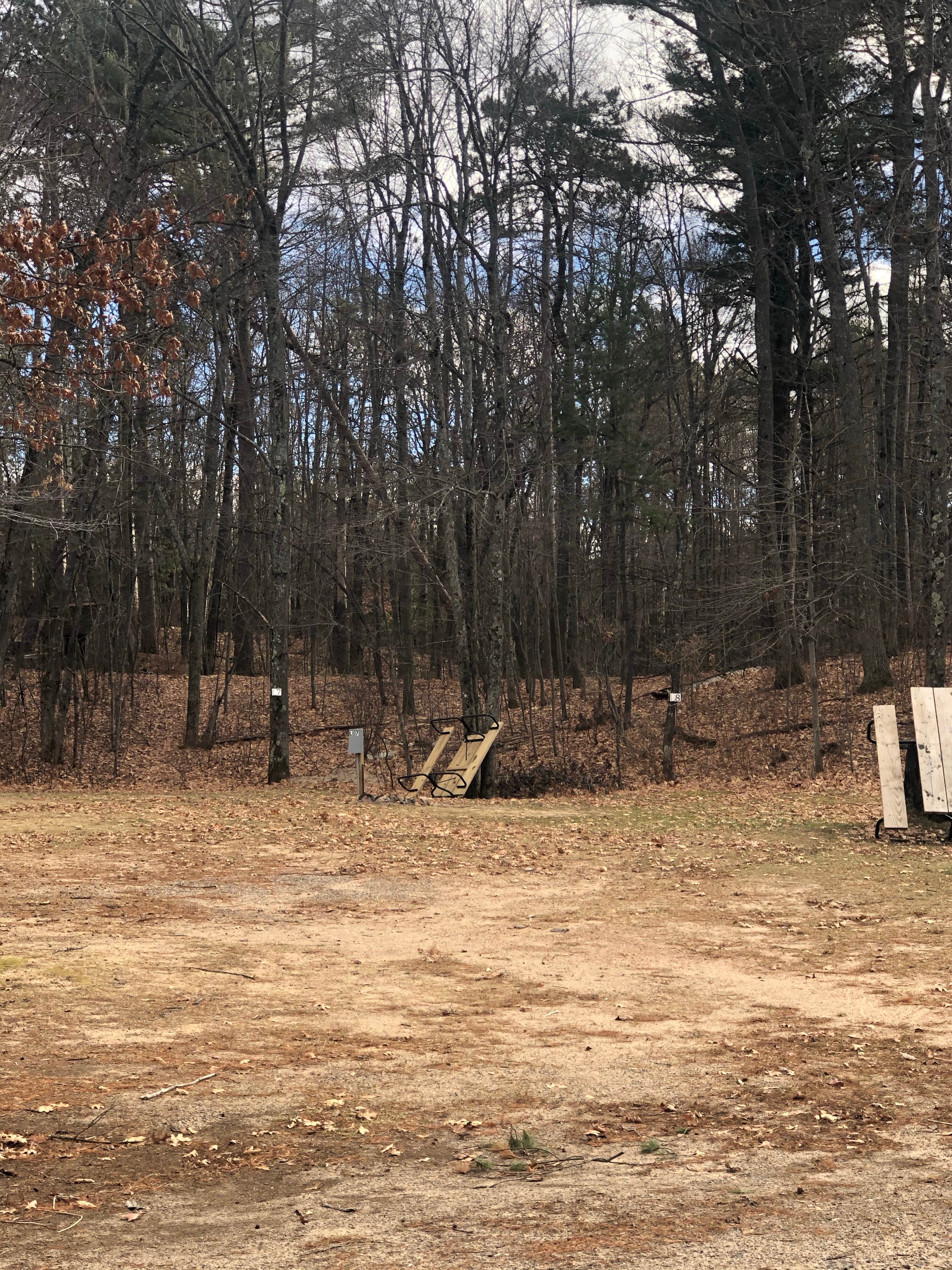 Judy  B.'s photo of a cabin at Lake Hilbert Campground near Mountain, WI
