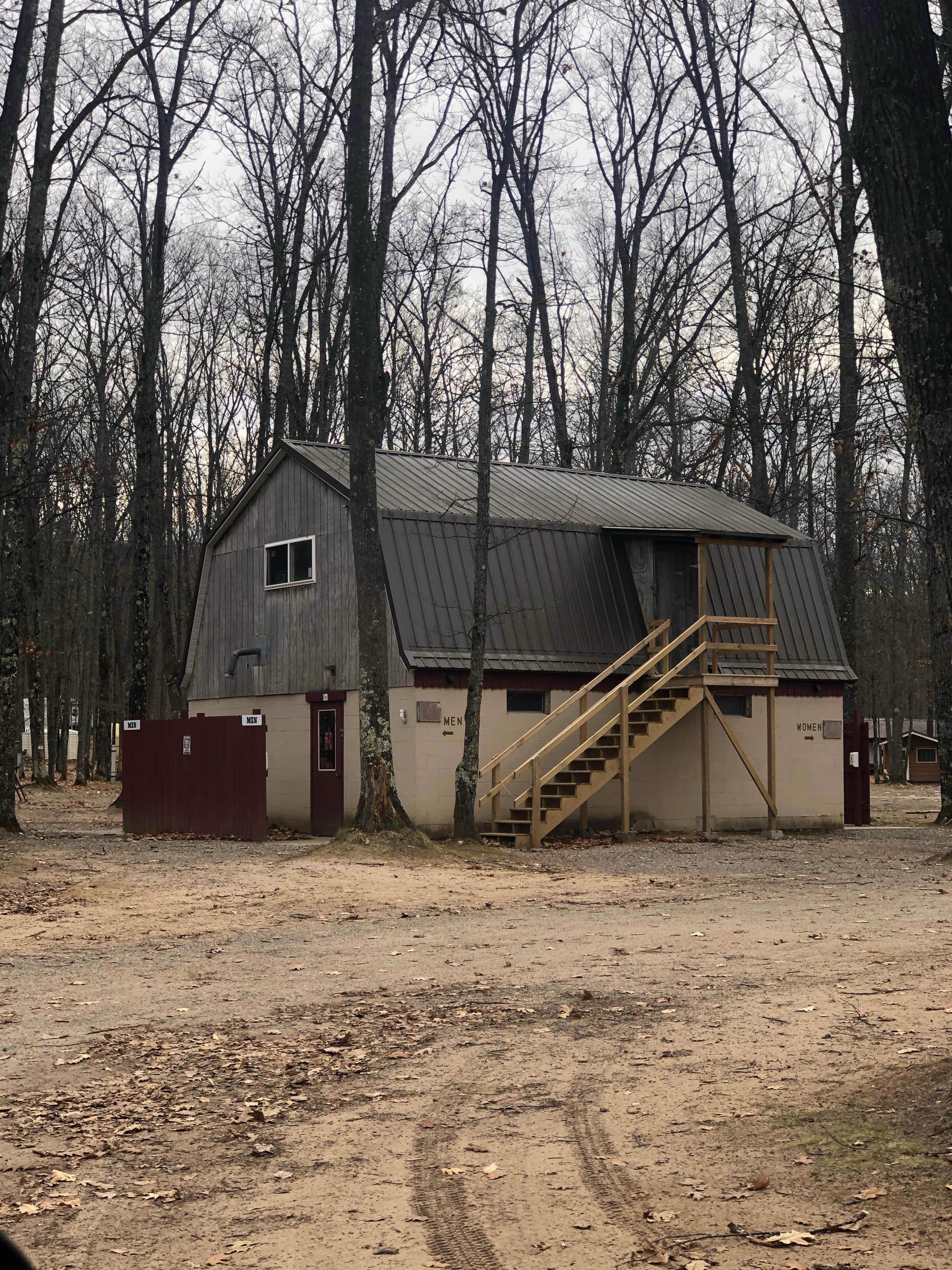 Judy  B.'s photo of a cabin at Lake Hilbert Campground near Mountain, WI