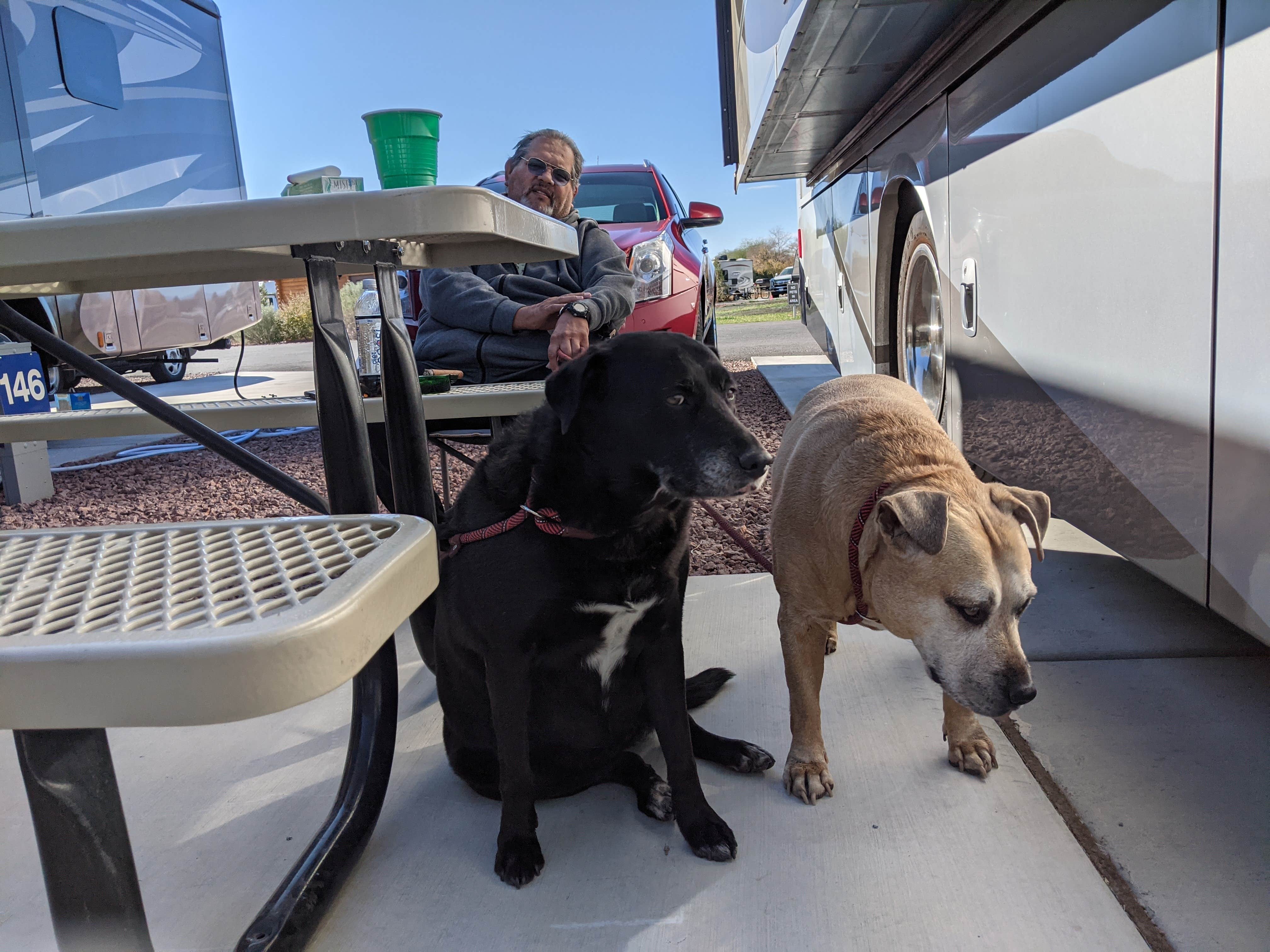 Camper-submitted photo at Desert Eagle RV Park - Military Only near North Las Vegas, NV