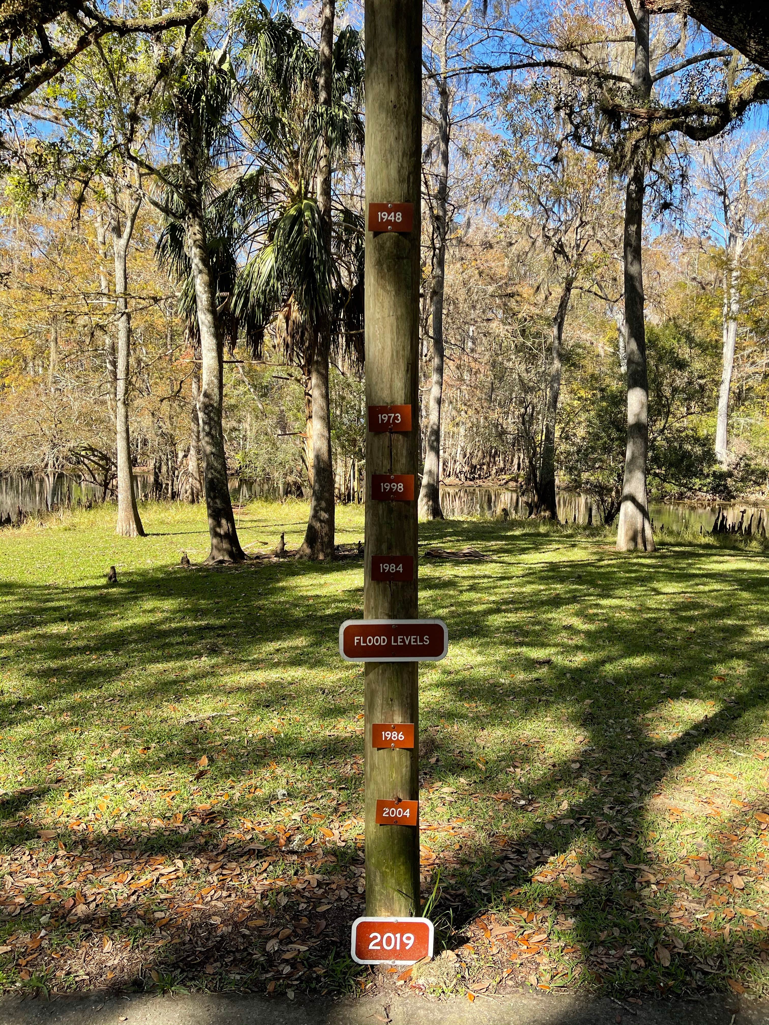 Manatee Springs State Park Campground