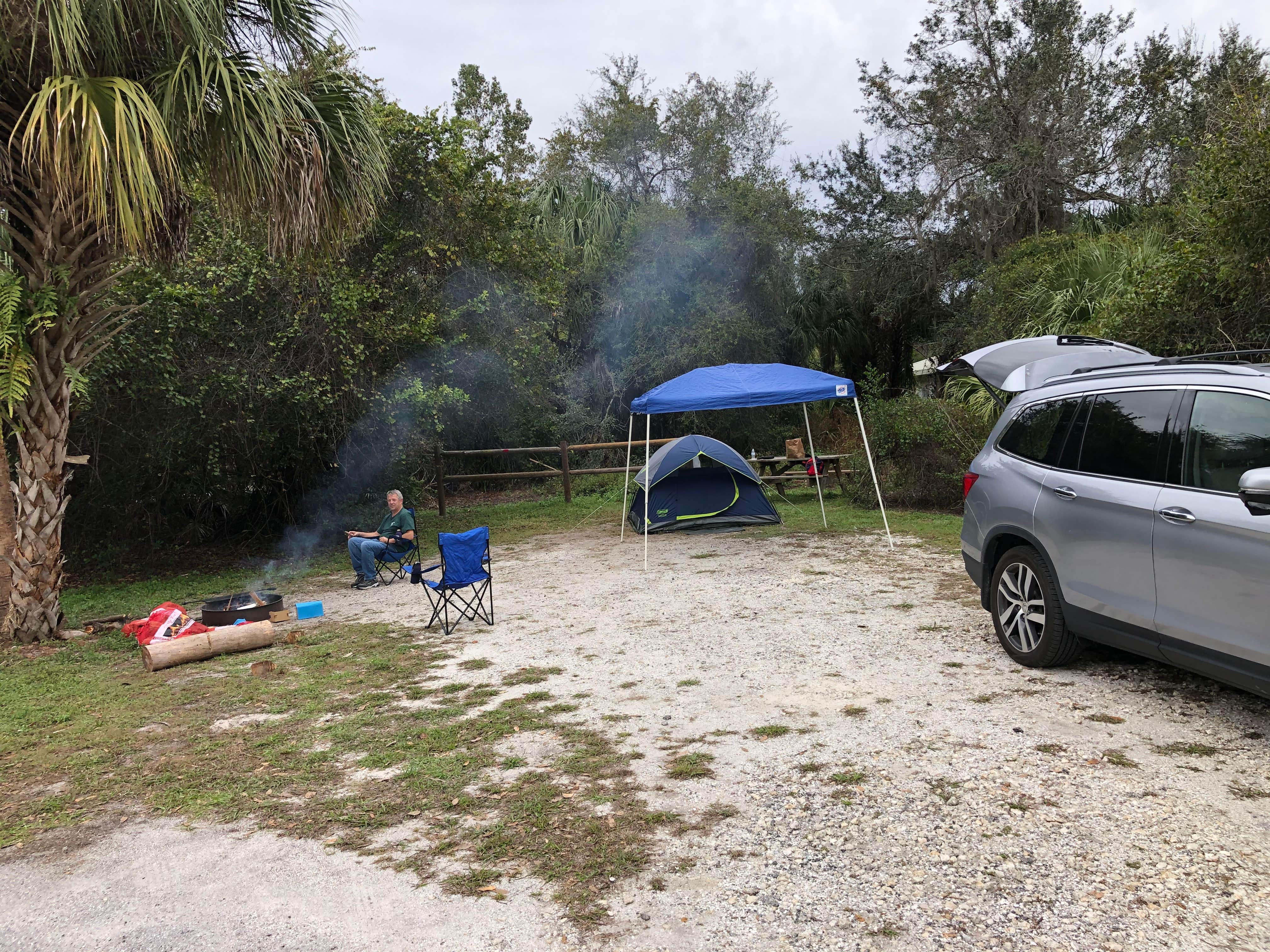 Camper-submitted photo at Little Manatee River State Park Campground near Elkton, FL