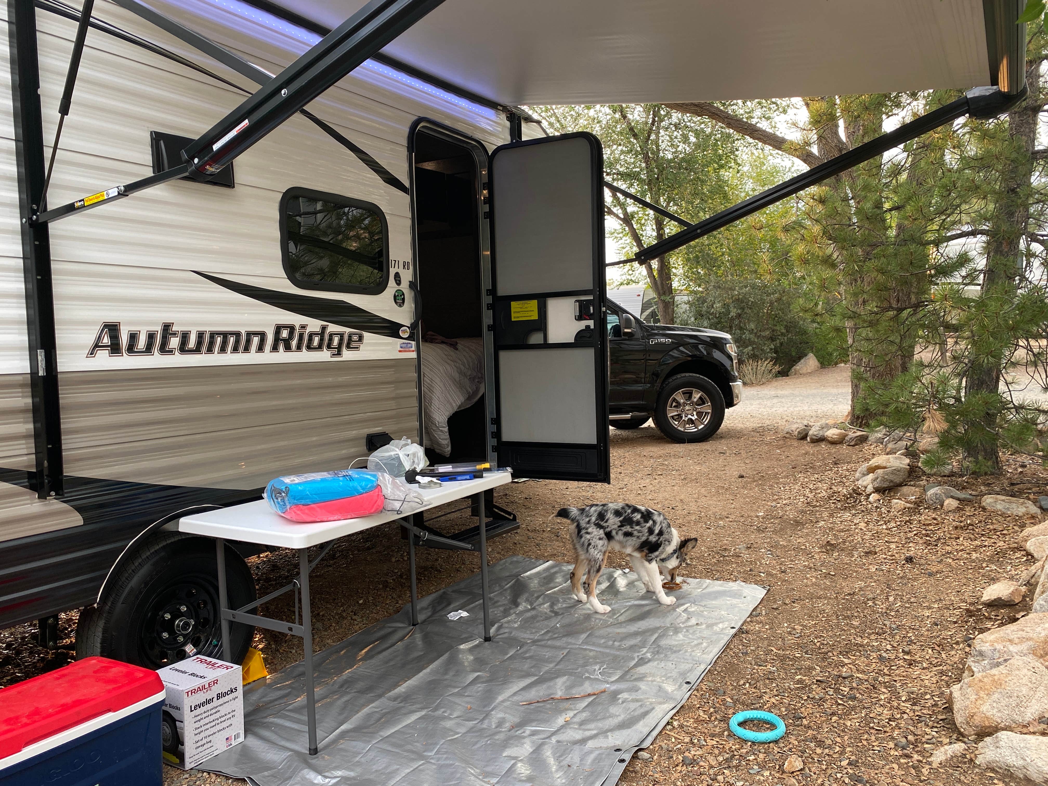 Alex H.'s photo of camping with pets at Point of Rocks RV Campground near Congress, AZ