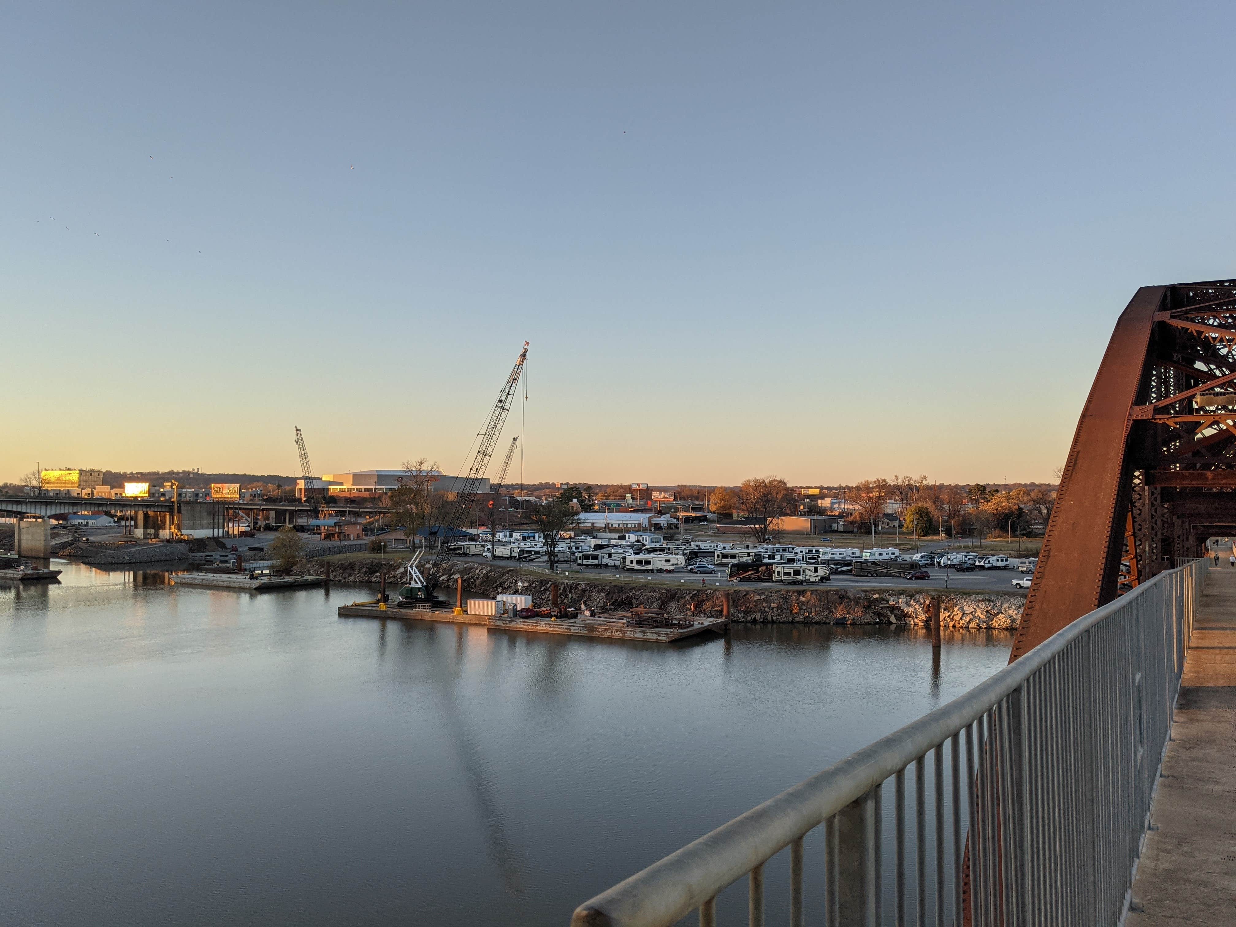 Camping near Willow Beach: Downtown Riverside RV Park, North Little Rock, Arkansas