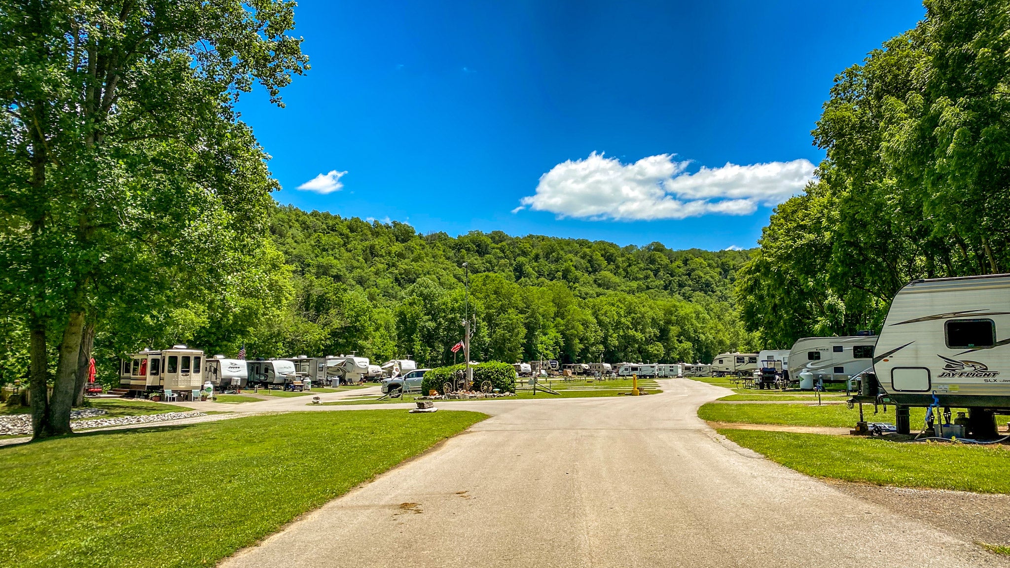 Camper submitted image from Cummins Ferry RV Park, Campground on the Kentucky River - 4