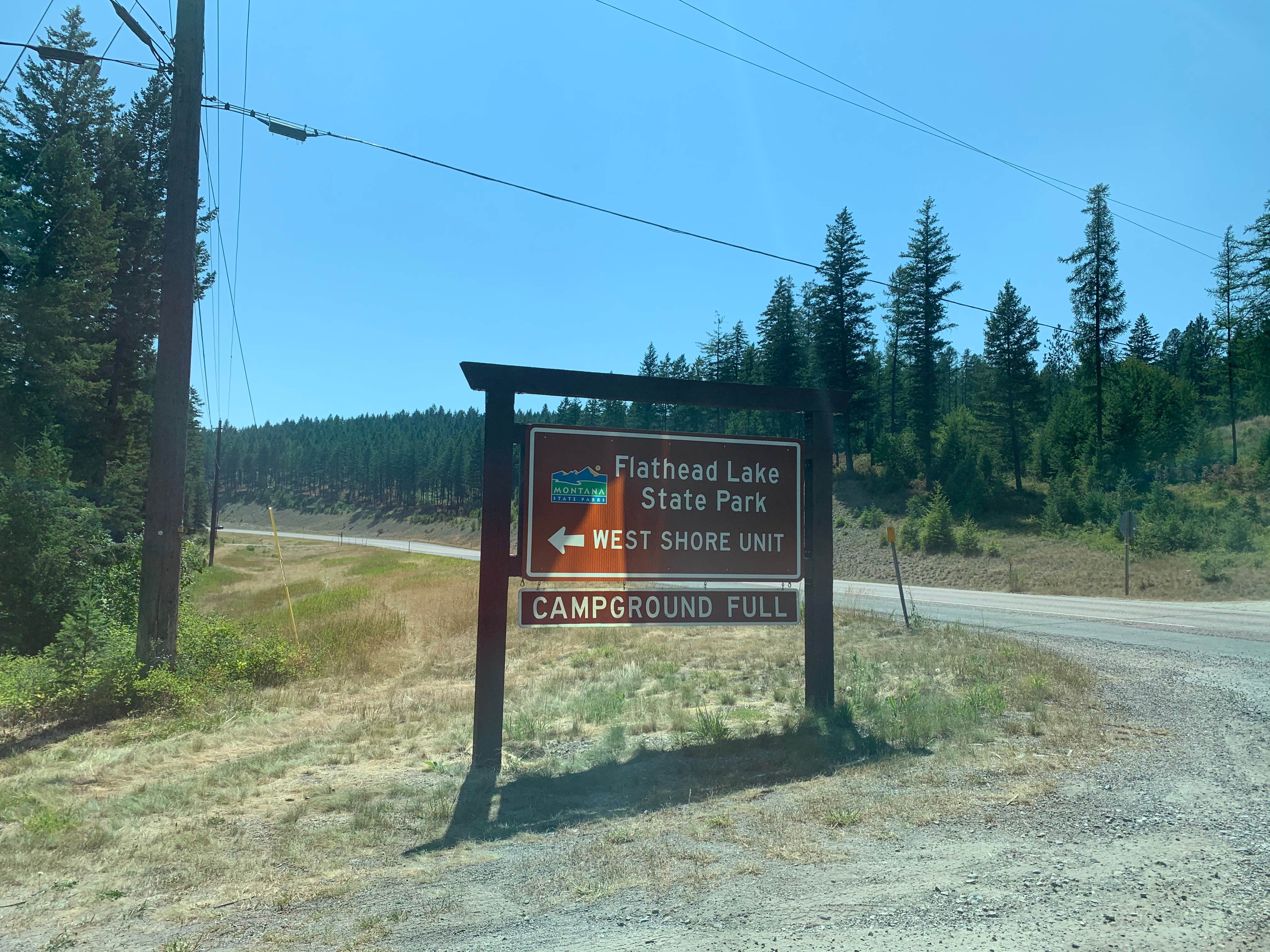 Camper-submitted photo at West Shore Unit — Flathead Lake State Park near Dayton, MT