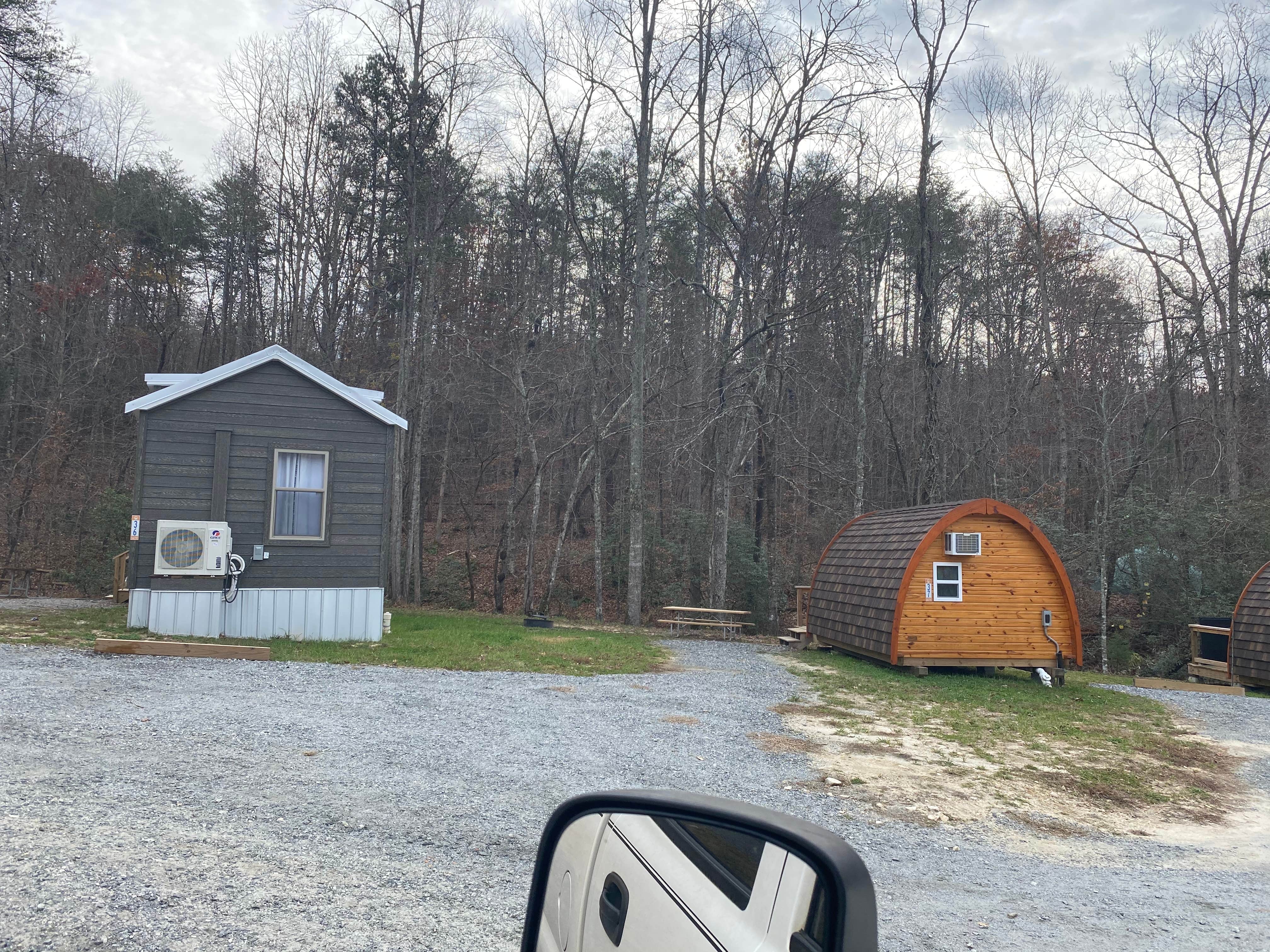 Jeremy D.'s photo of a cabin at Emberglow Outdoor Resort near Slater, SC