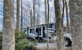 Camping near Arrow Creek Campground: Gatlinburg East / Smoky Mountain KOA, Cosby, Tennessee