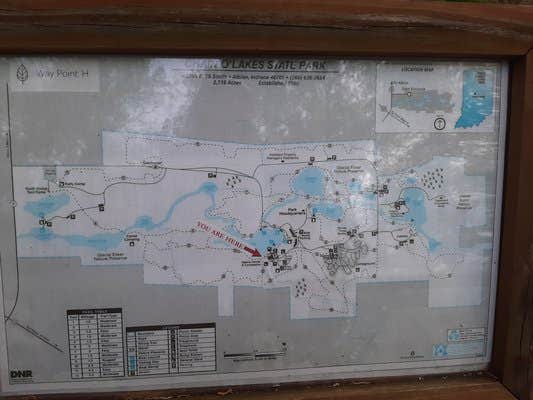 Camper-submitted photo at Chain O' Lakes State Park Campground in Indiana