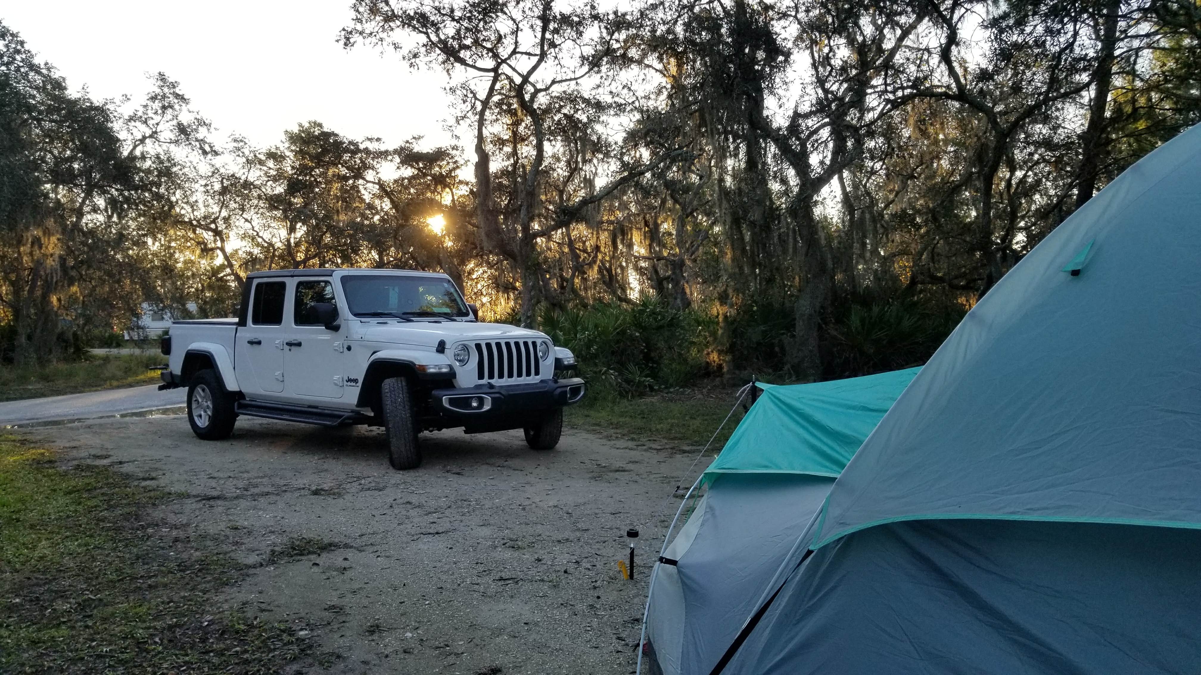 Camper-submitted photo at Lake Manatee State Park Campground near Wimauma, FL