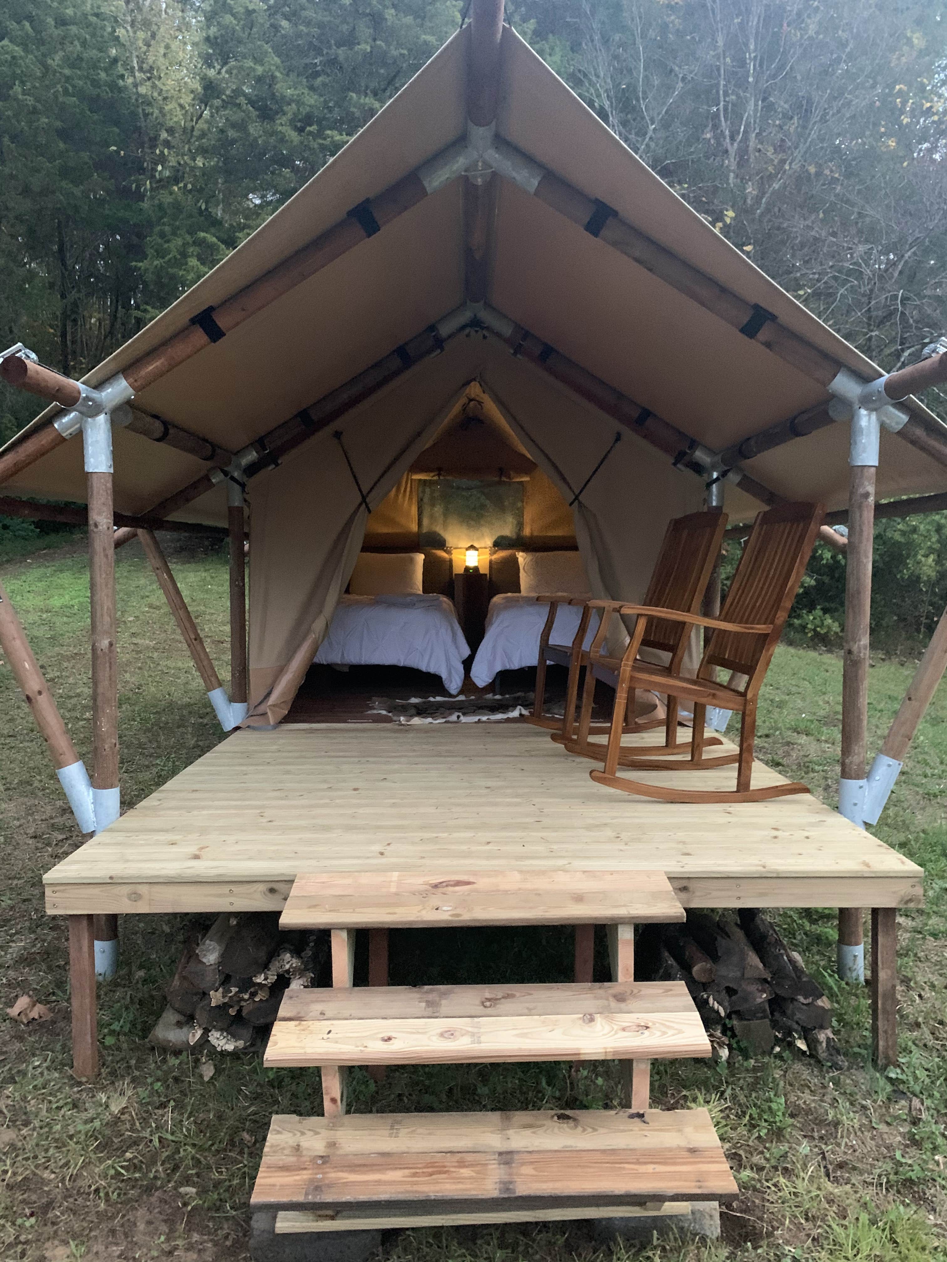 Camper-submitted photo at GlampKnox near Rutledge, TN